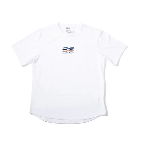 3個OH9漸層短袖白色