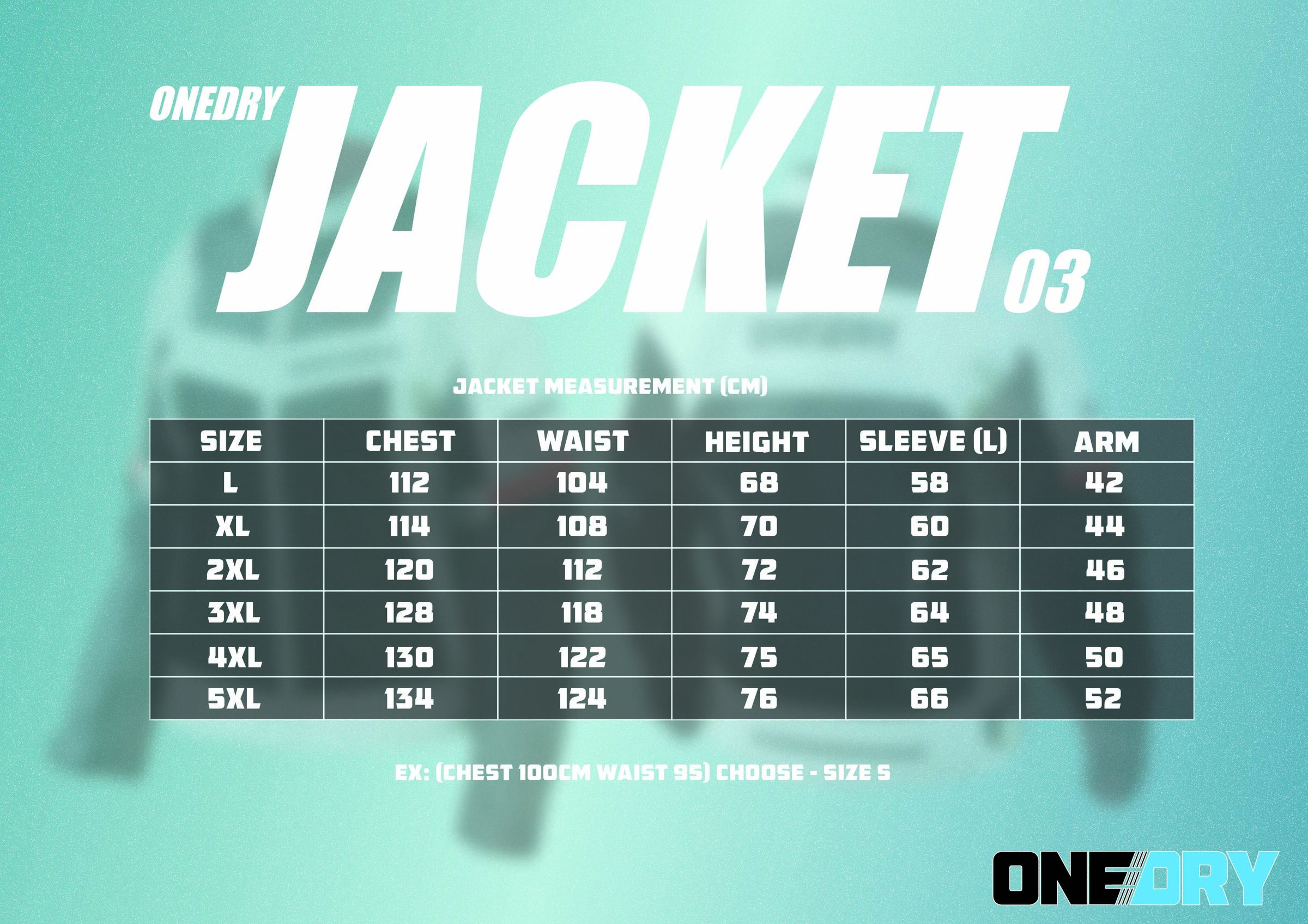 JACKET 03 SLIM FIT SIZE CM-03