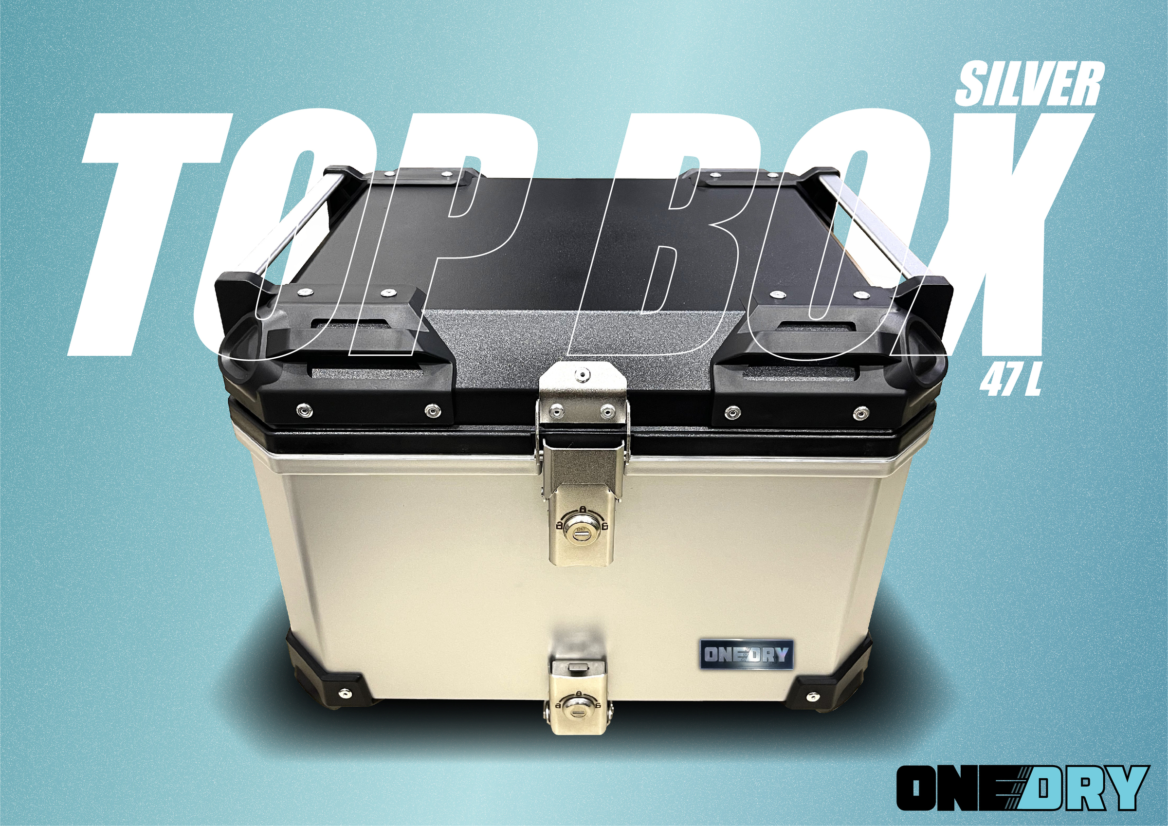TOP BOX 47L (SILVER)