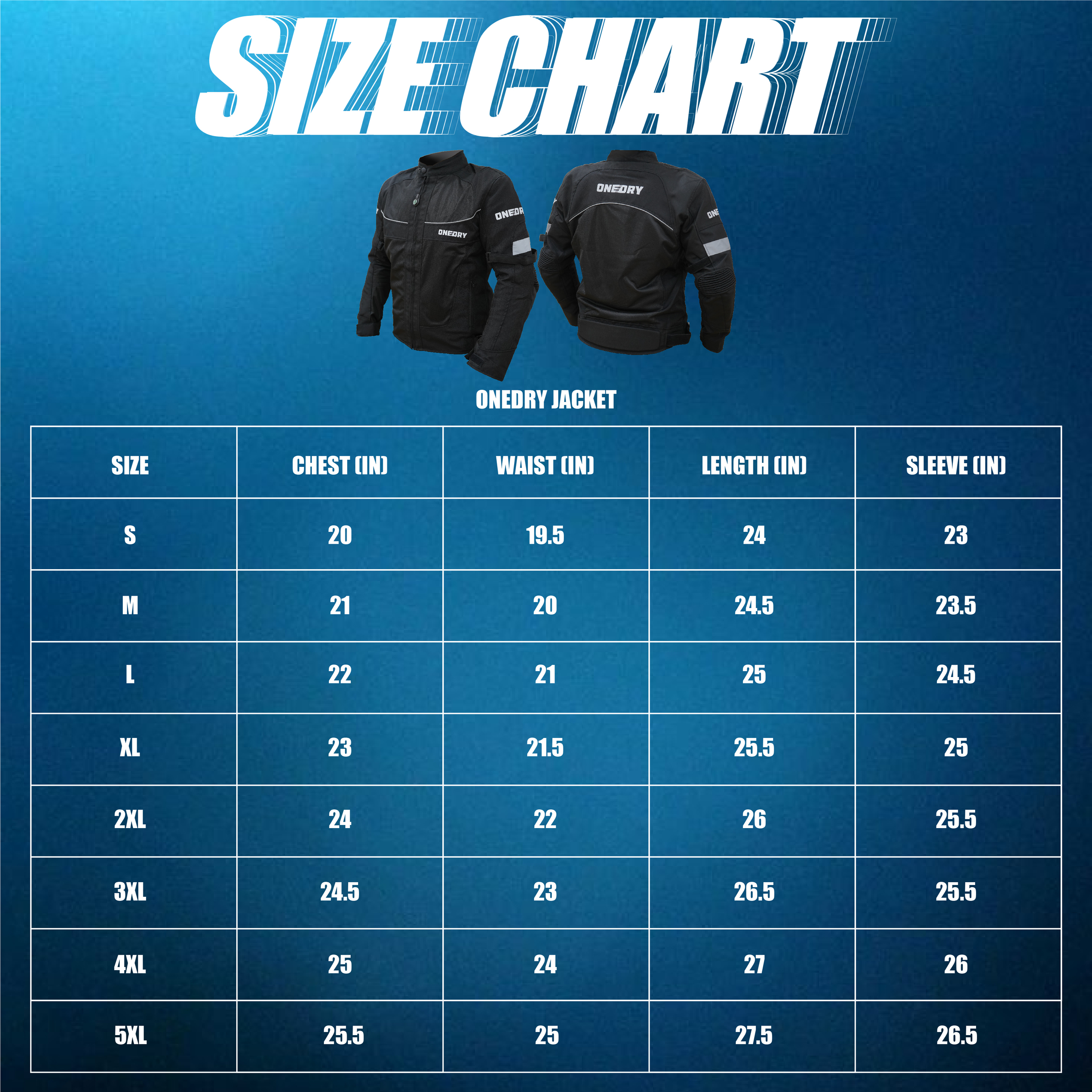 JACKET SIZE CHART-02
