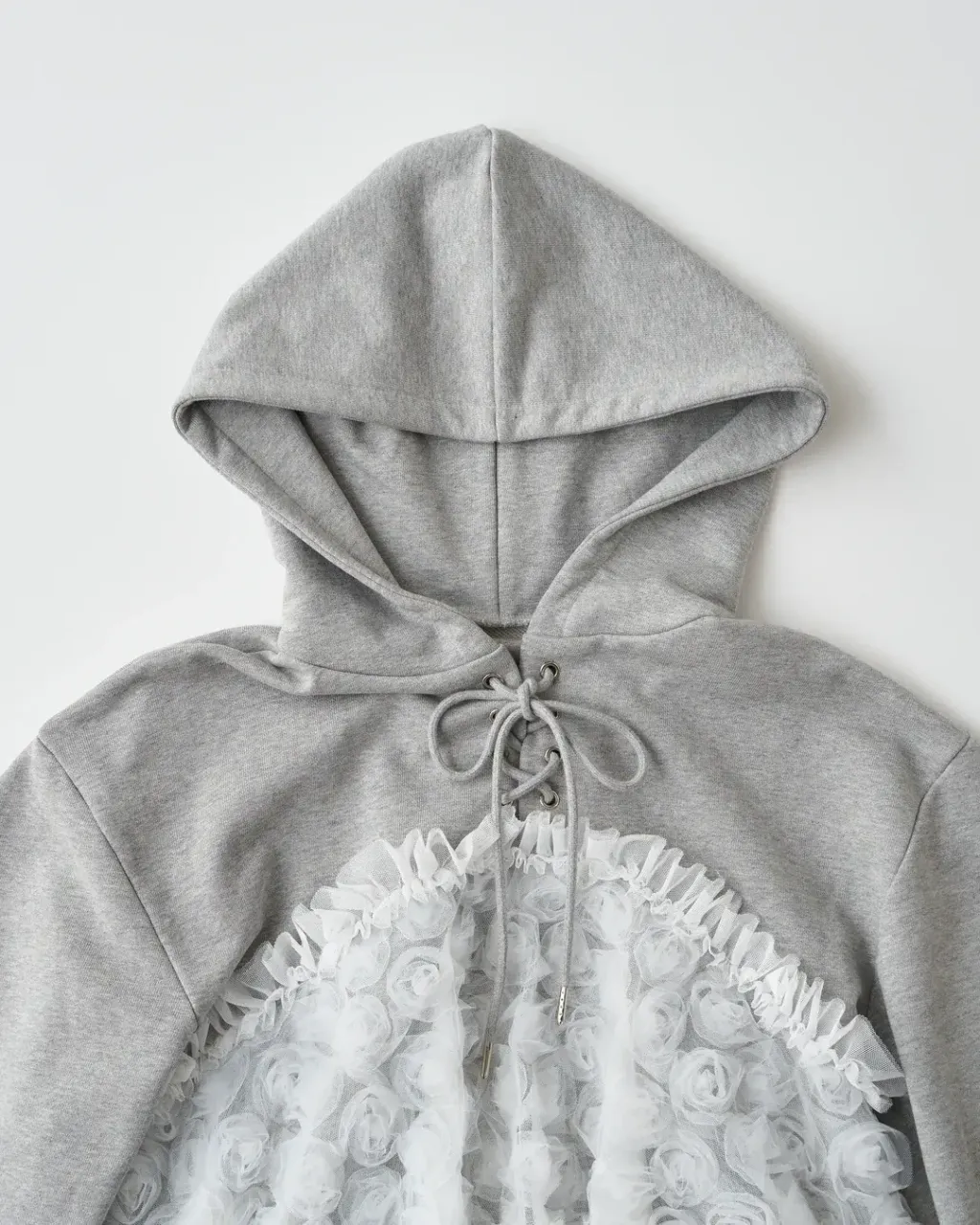 POPPY TULLE DOCKING HOODIE – Murasaki Select