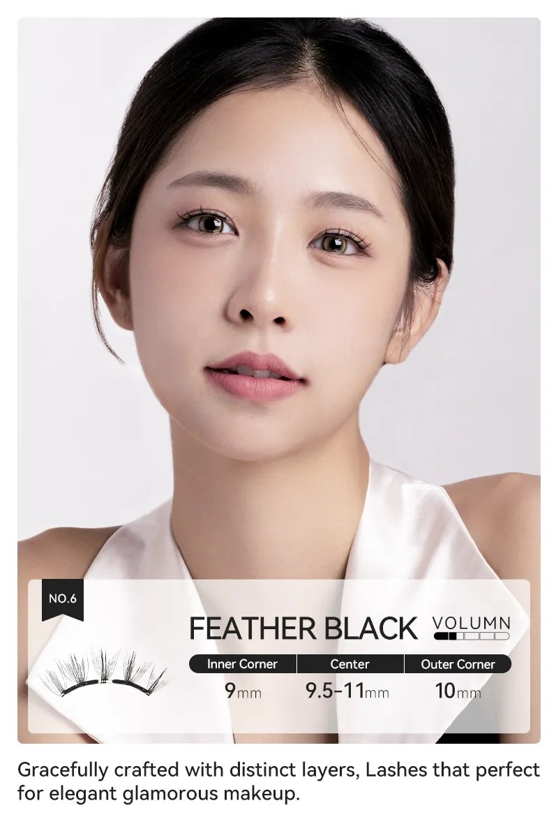 No.6 FEATHER BLACK 2