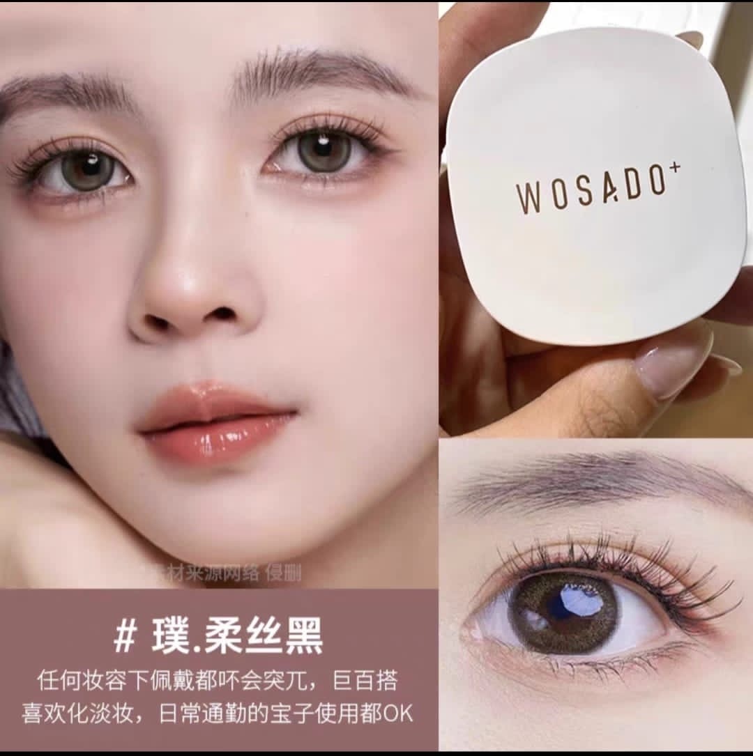 Silky Black WOSADO Soft Magnetic Eyelashes 柔丝黑 wosado.co