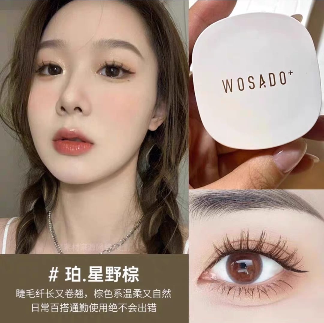 Starfield Brown WOSADO Soft Magnetic Eyelashes 星野棕 wosado.co