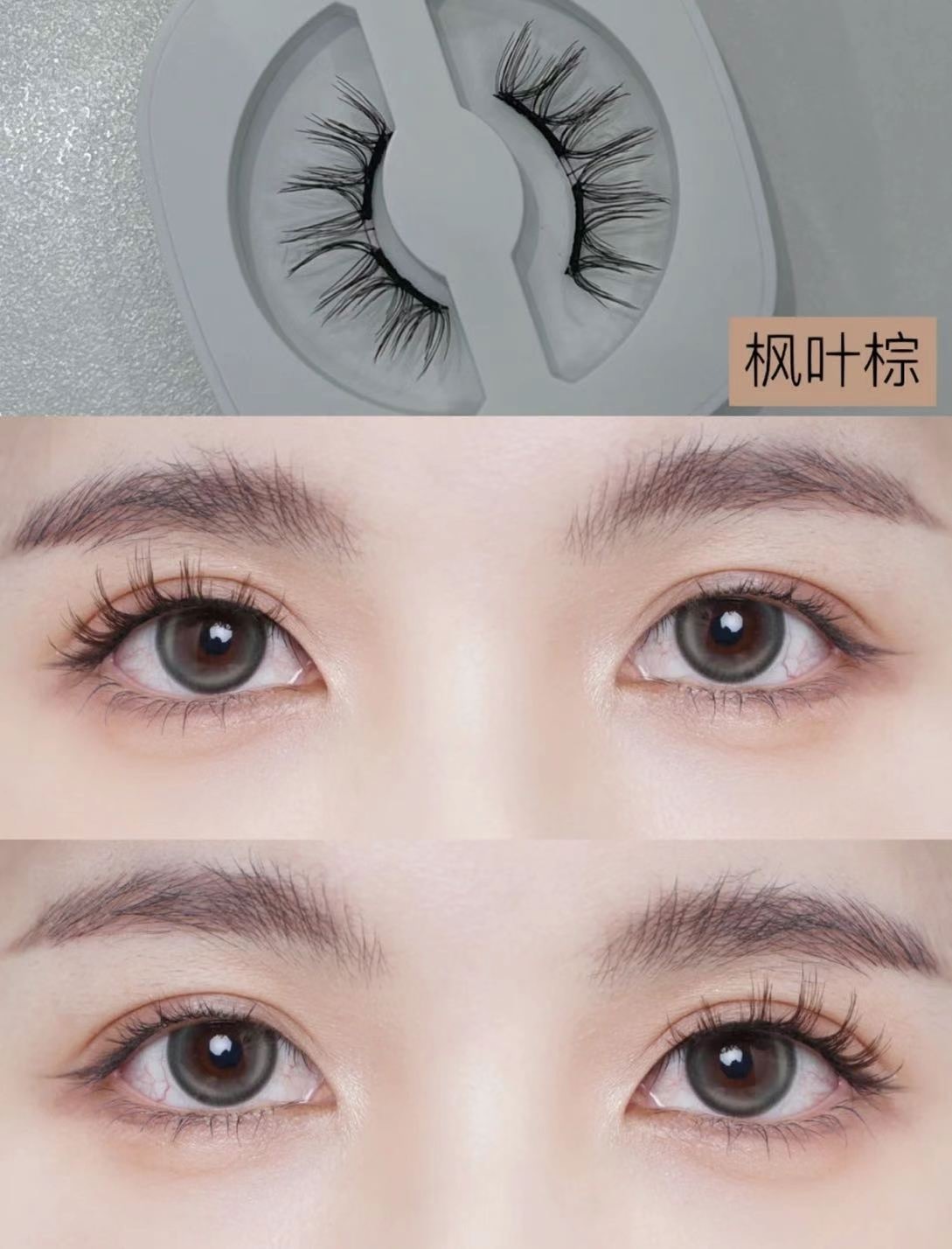 Maple Brown WOSADO Soft Magnetic Eyelashes 枫叶棕 wosado.co