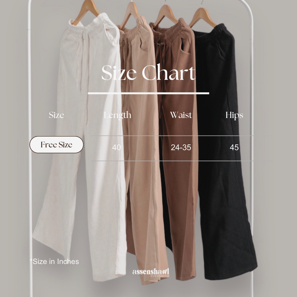 Brown and White Simple Size Chart Fashion Instagram Post-1731294069829