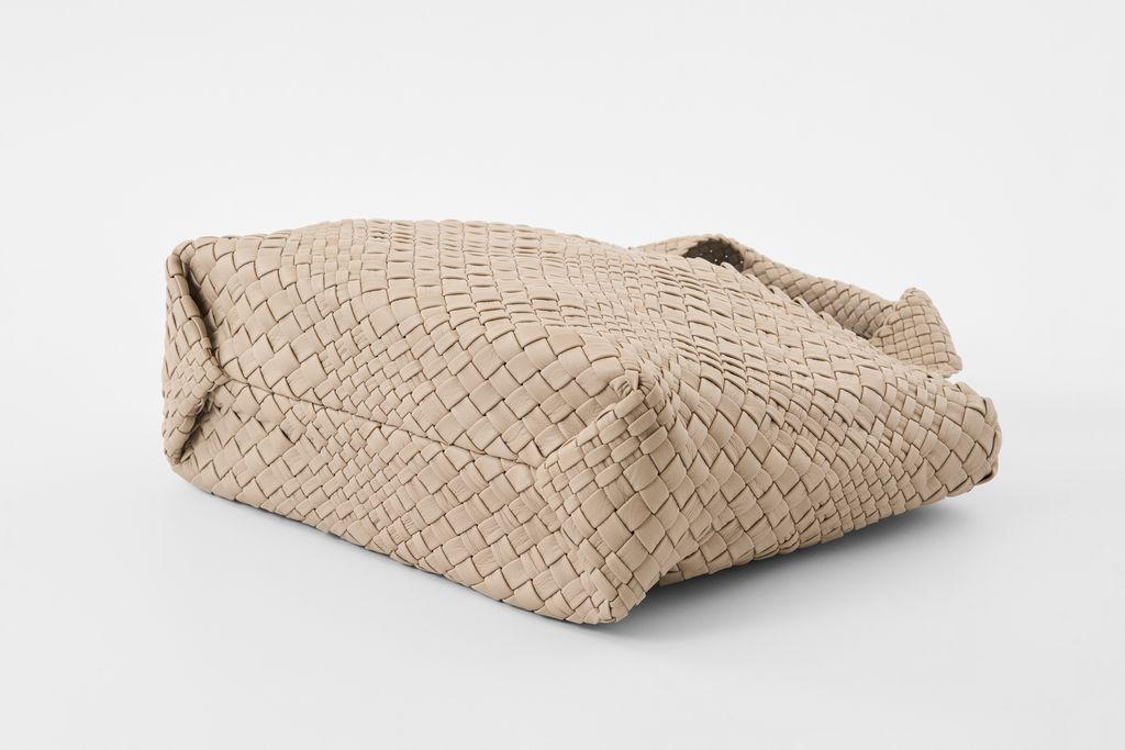 中編織包-象牙白-5