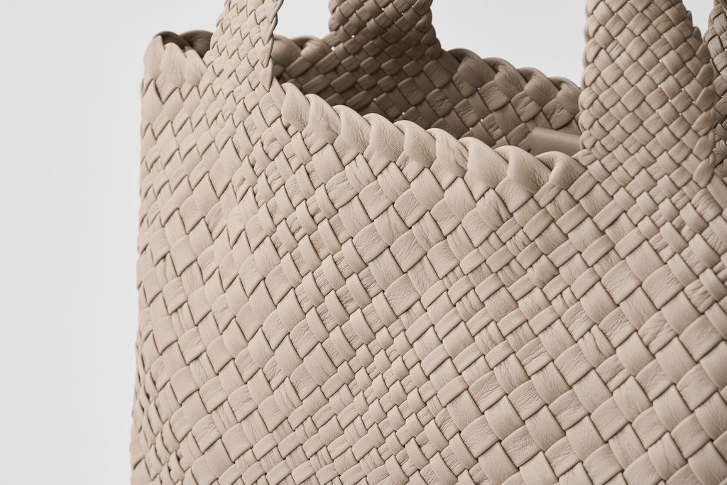 中編織包-象牙白-6