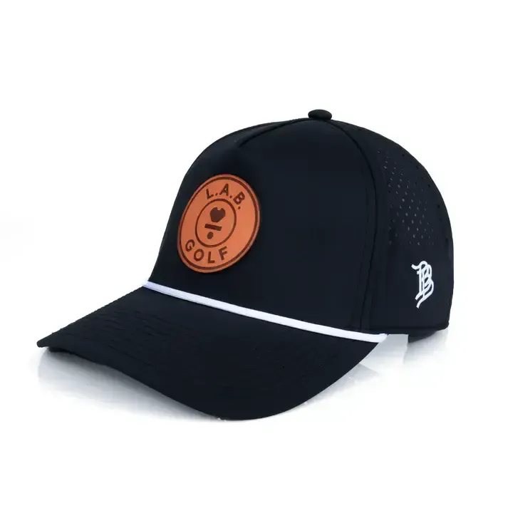 Curved_5-Panel_Rope_Hat_Leather_Patch_-_Black_Side