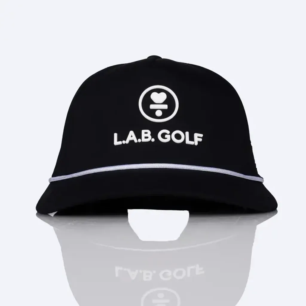 Curved_5-Panel_Rope_Hat_Stacked_Logo_-_Black_Front2