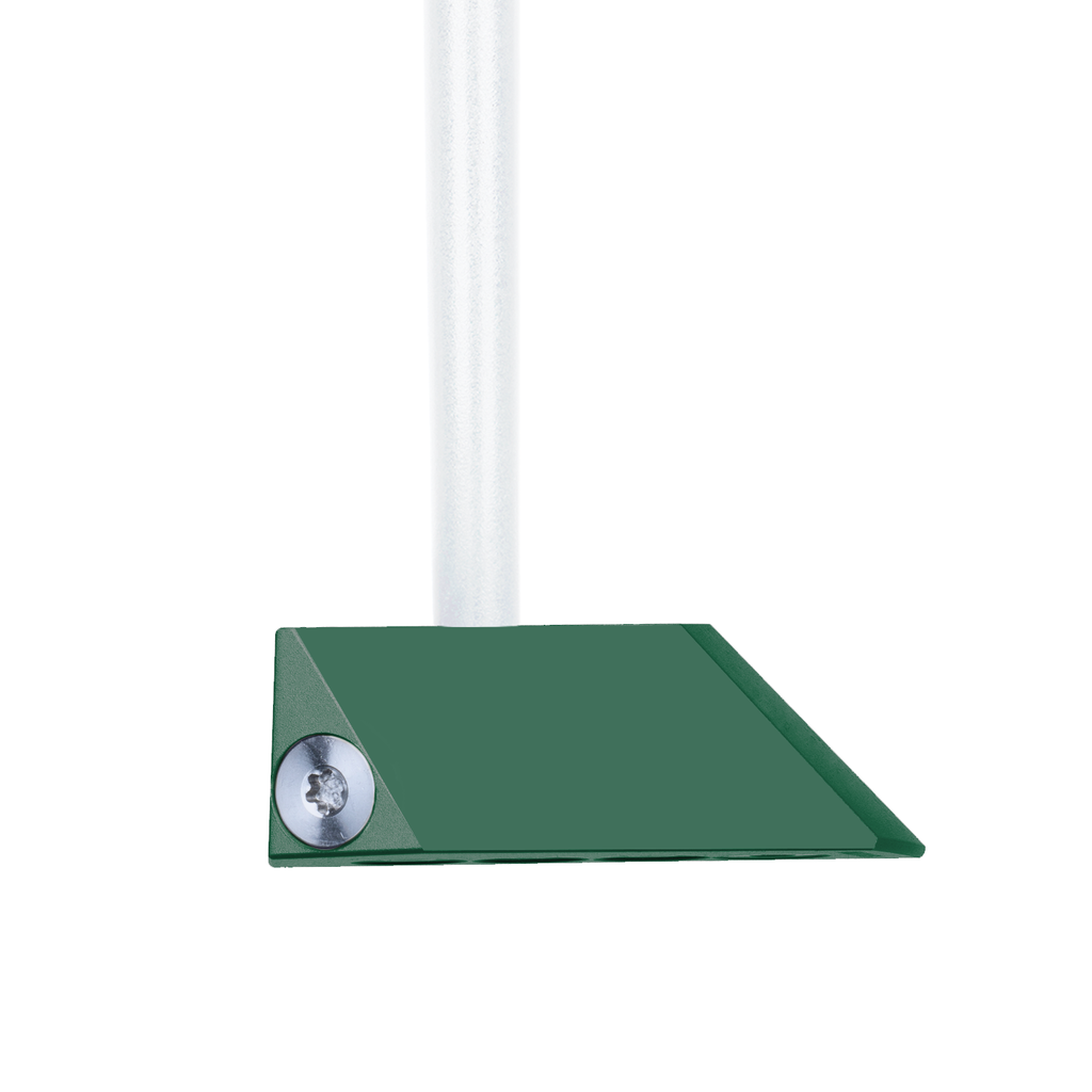 Mezz White Green Heart 05