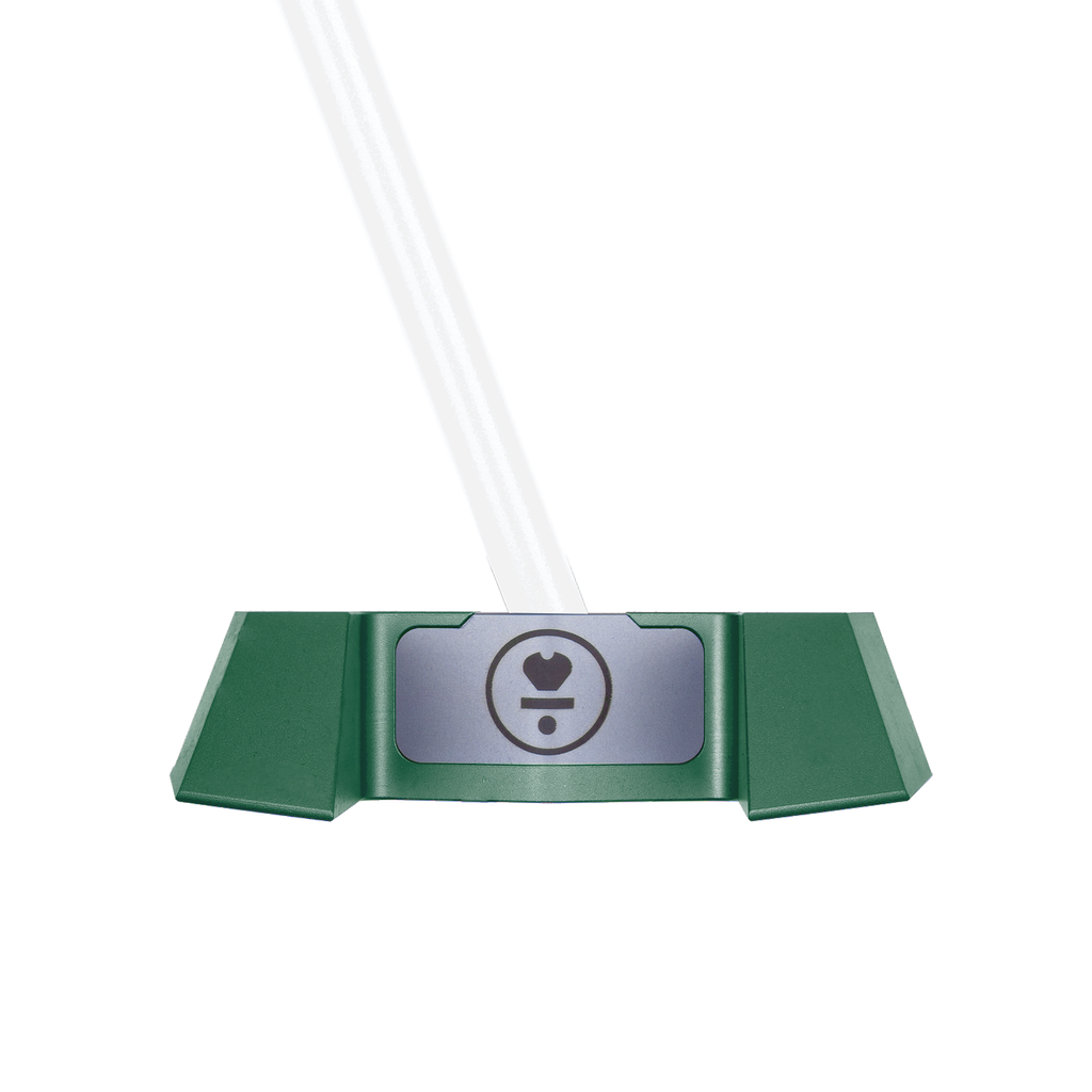 Mezz White Green Heart 03