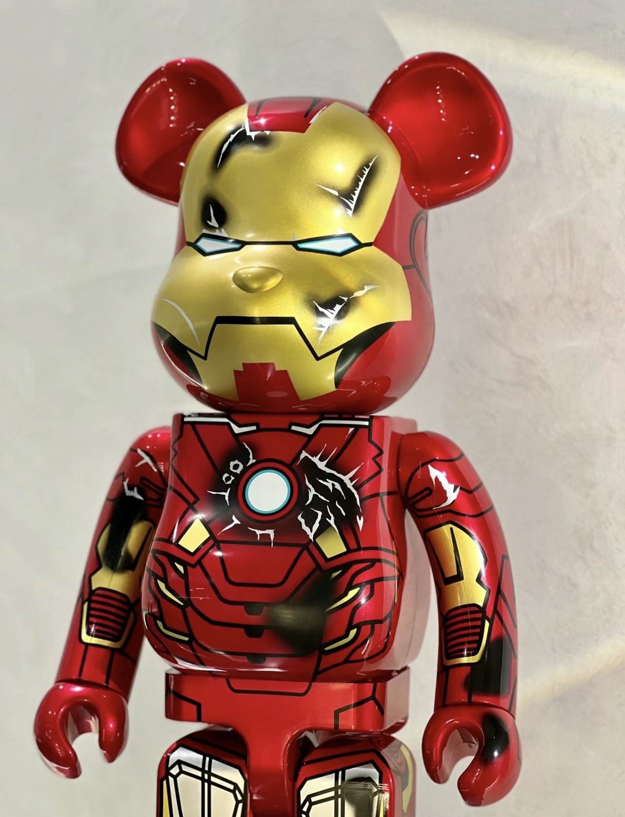 その他 BE@RBRICK - BE@RBRICK IRON MAN MARK VII DAMAGE 400% BE@RBRICK SERIES 50