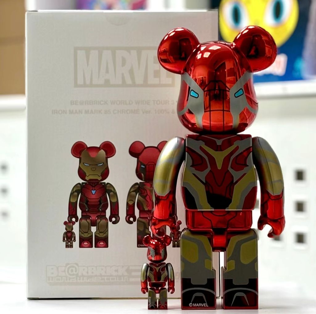 Bearbrick Marvel The Infinity Saga Iron Man Mark85 100