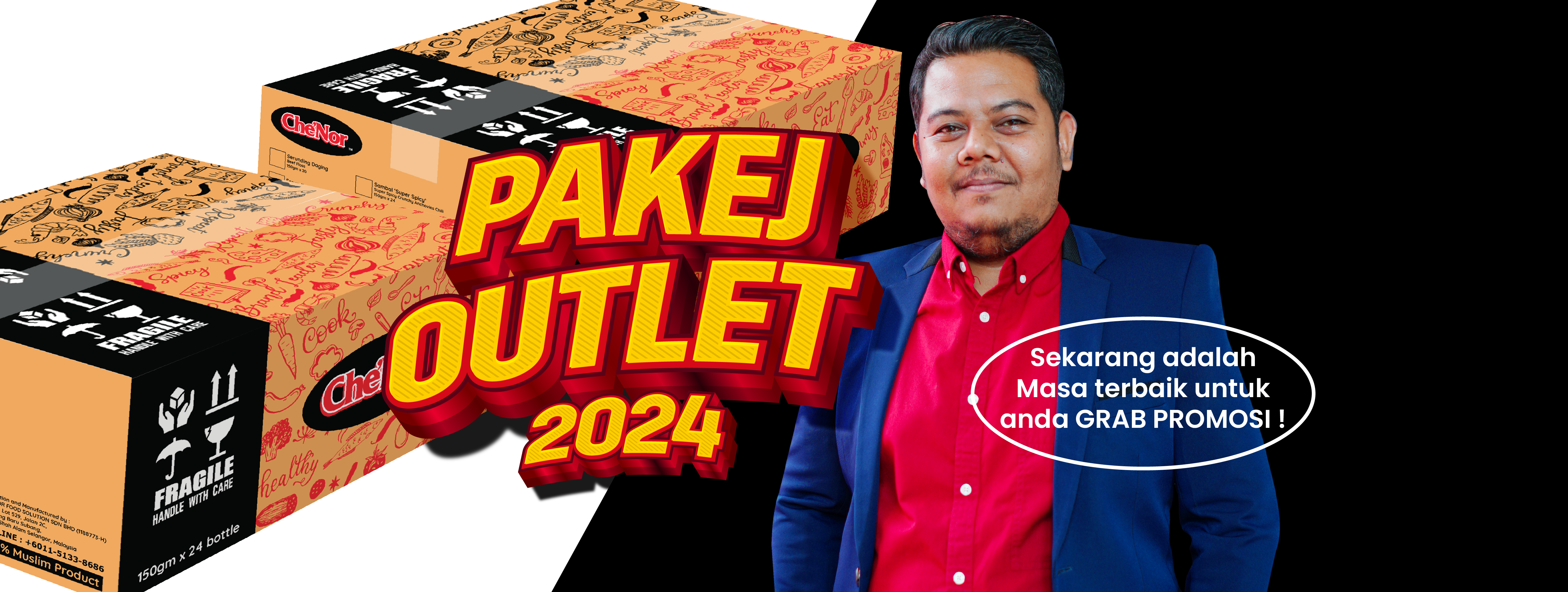 Pakej OUTLET khas buat Pekedai