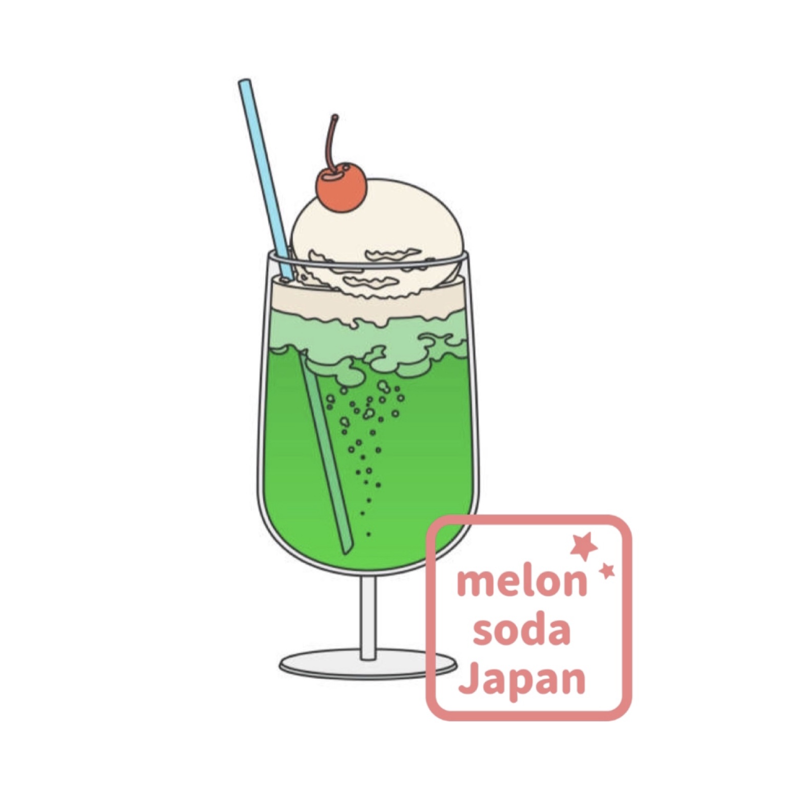 Melon Soda Japan