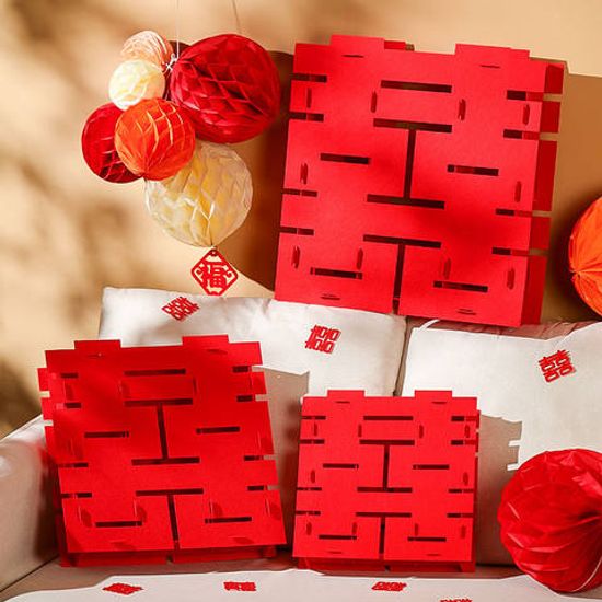 立体囍字摆件 | JCLOVESHOP