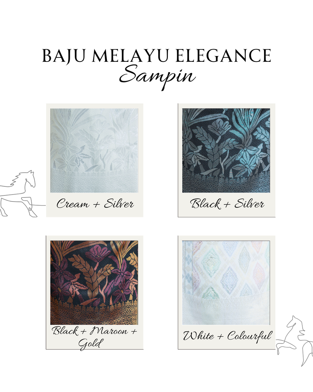 sampin baju melayu
