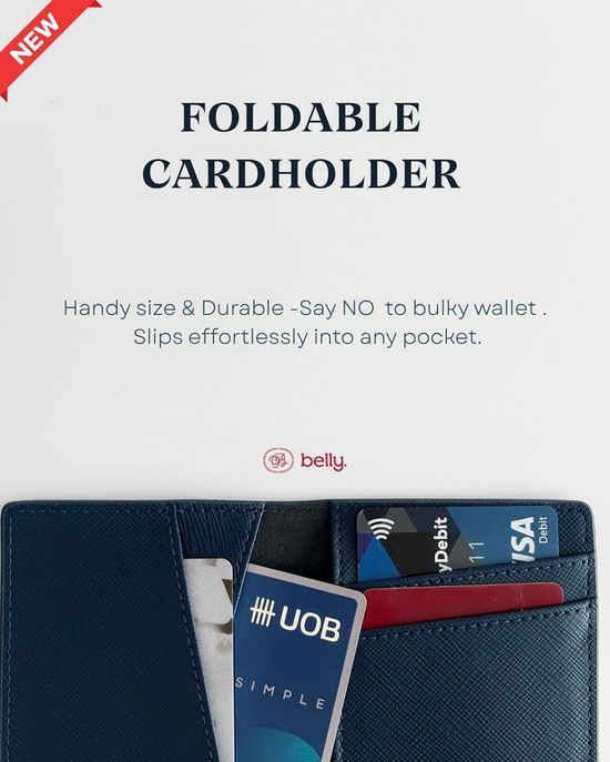 Meet Our New Foldable Cardholder  | Bellydot