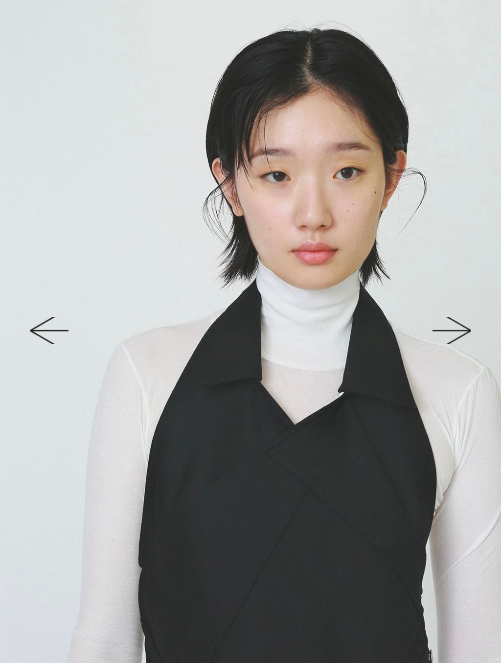 トップス soduk cross over denim vest soduk cross over denim vest トップス soduk cross over denim