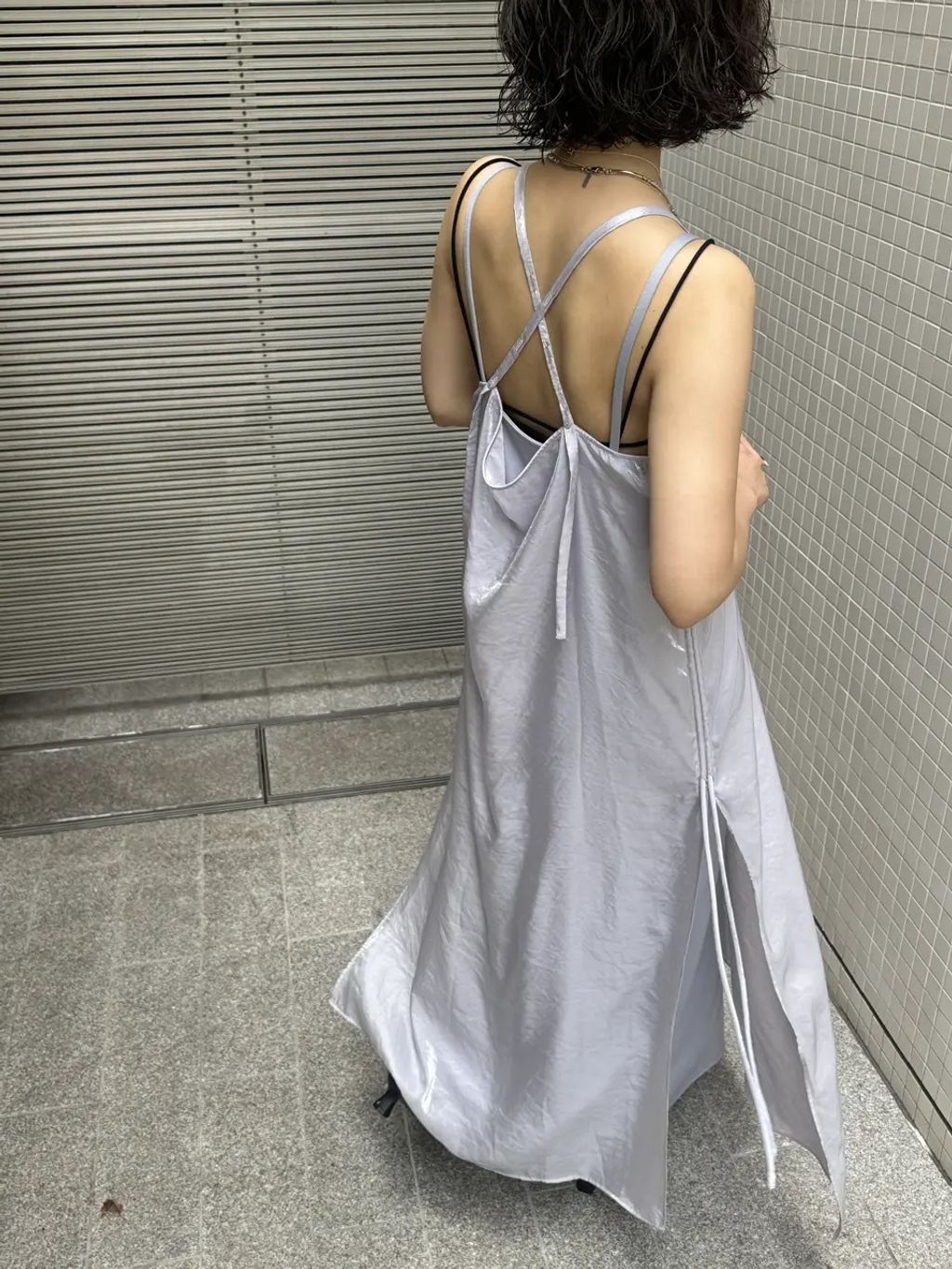 新品⭐︎AMERI 2WAY SHEER LAYERED CAMI DRESS 2WAY SHEER