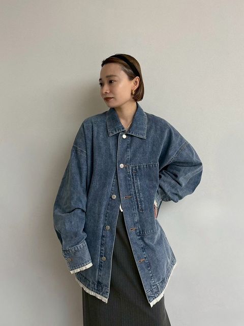 MAISON SPECIAL tシャツ Docking Balloon Hem T-shirt/ドッキング