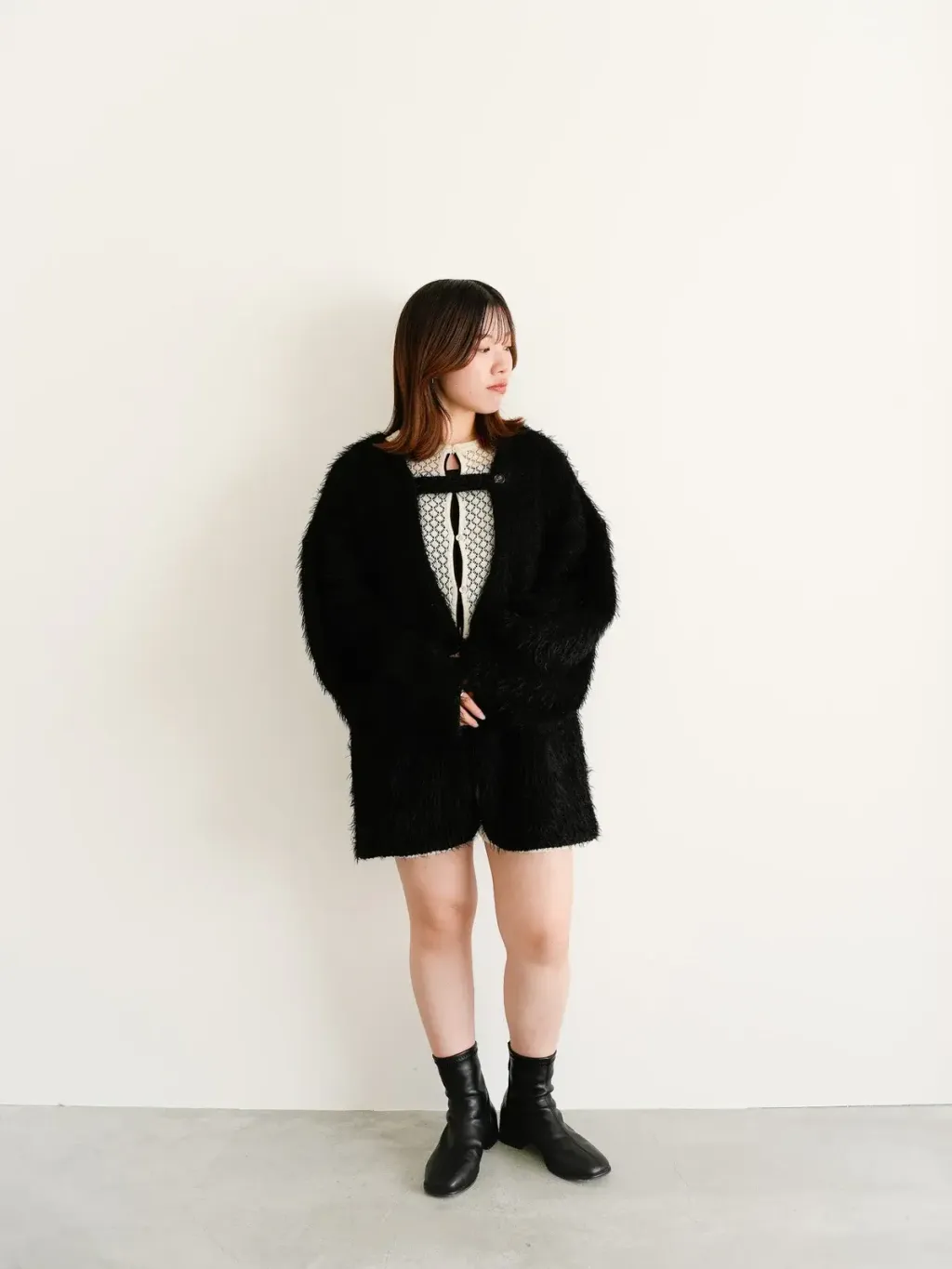 Èaphi / COCOON SHAGGY JACKET – OwO