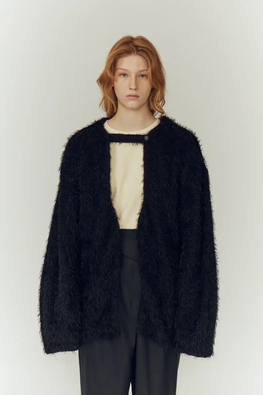 Èaphi / COCOON SHAGGY JACKET – OwO