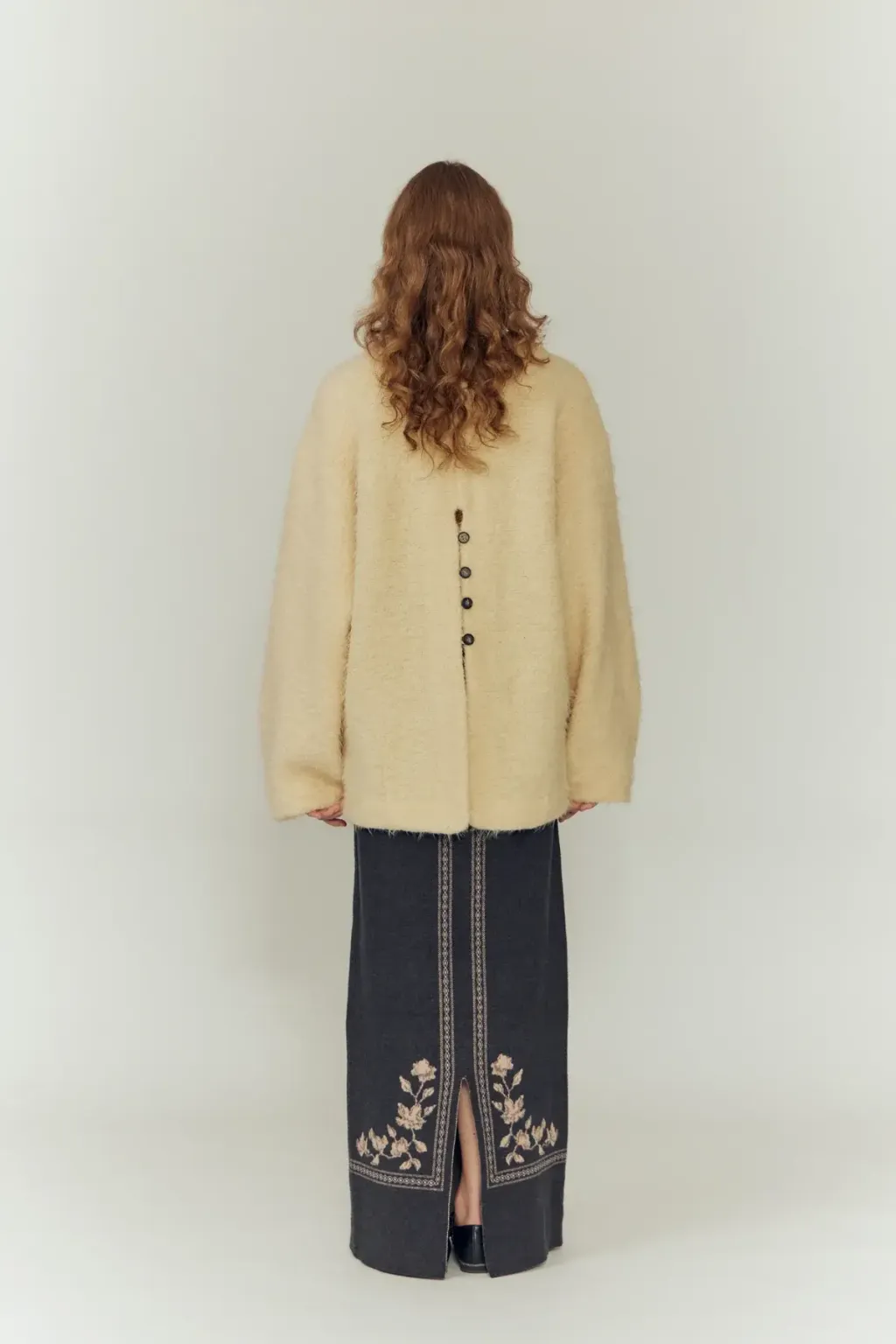 Èaphi / COCOON SHAGGY JACKET – OwO