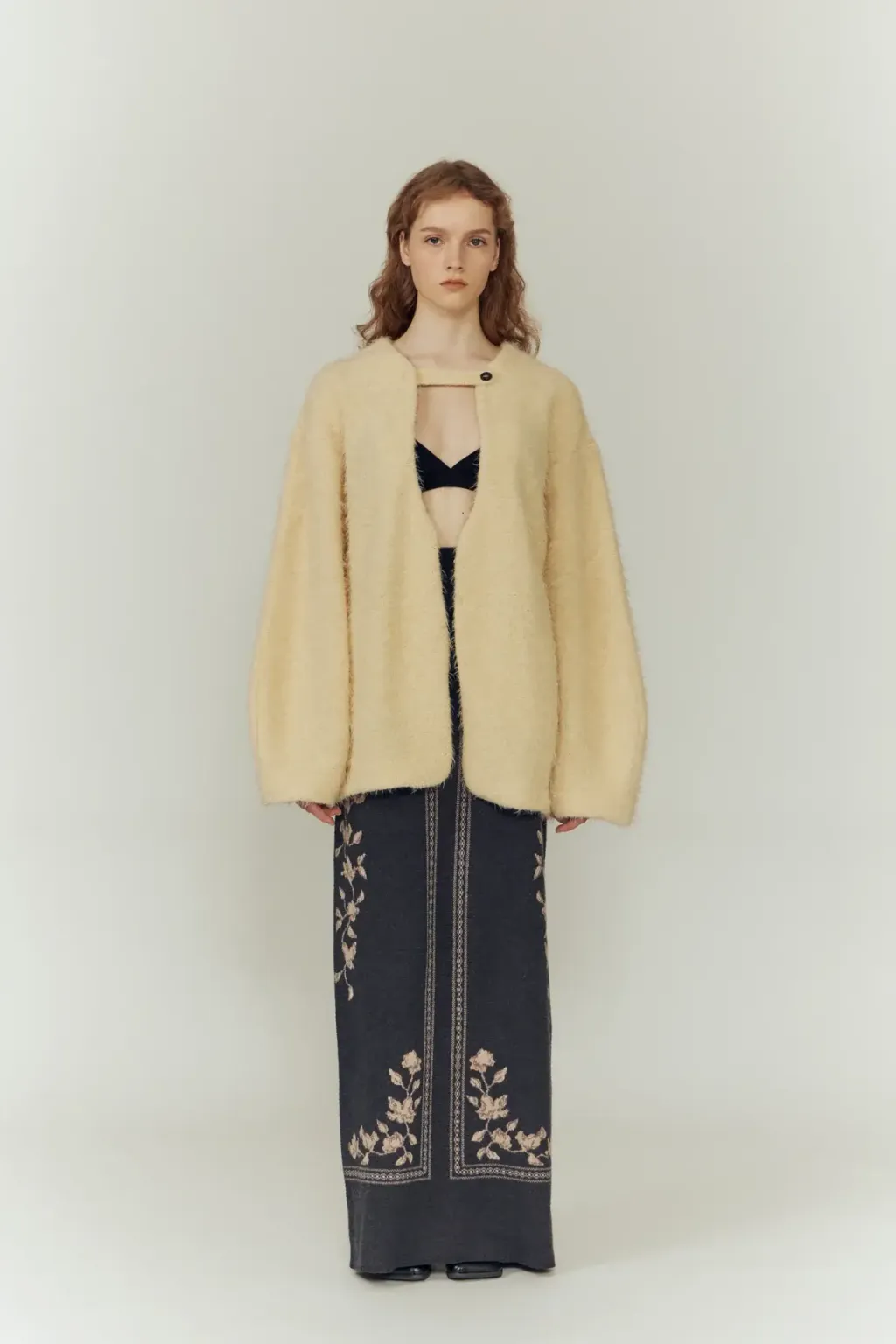 Èaphi / COCOON SHAGGY JACKET – OwO