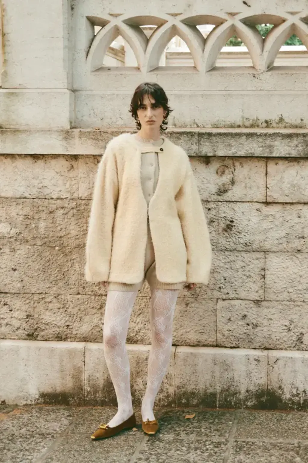 Èaphi / COCOON SHAGGY JACKET – OwO