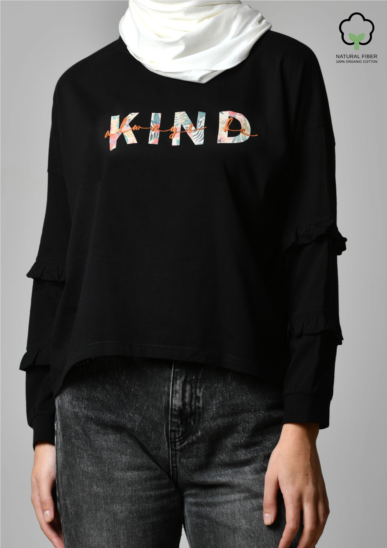 T4SPOCTS11_Always Be Kind-Peony-Black-Front