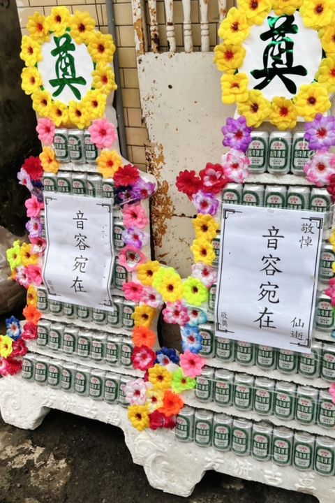 傳統罐頭塔7層保麗龍座 (1)