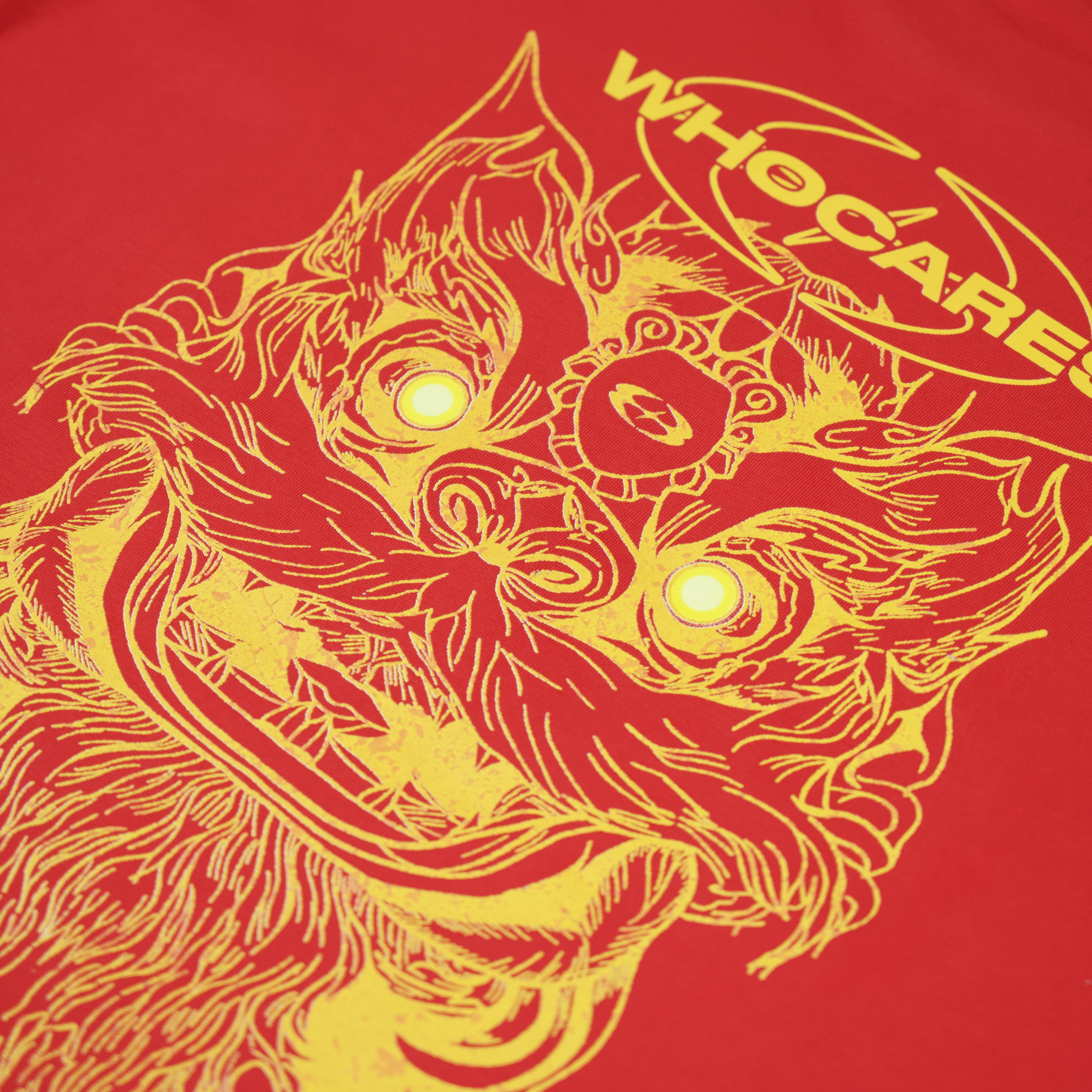Whocares SS25 Capsule 03 Fortune Lion Red Flat Lay (2)
