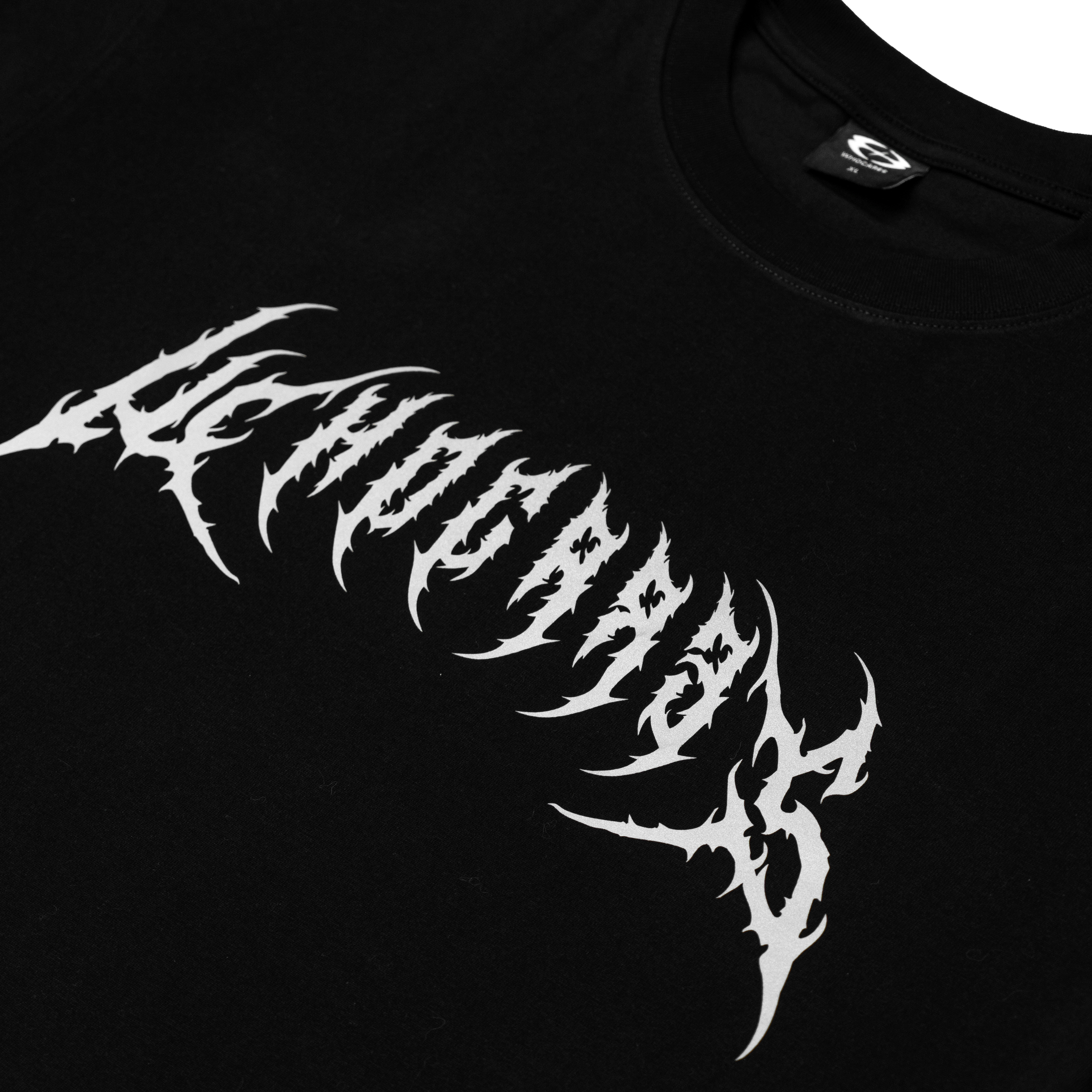 Whocares SS25 Capsule 04 Reflective Gothic Black Flat Lay (1)