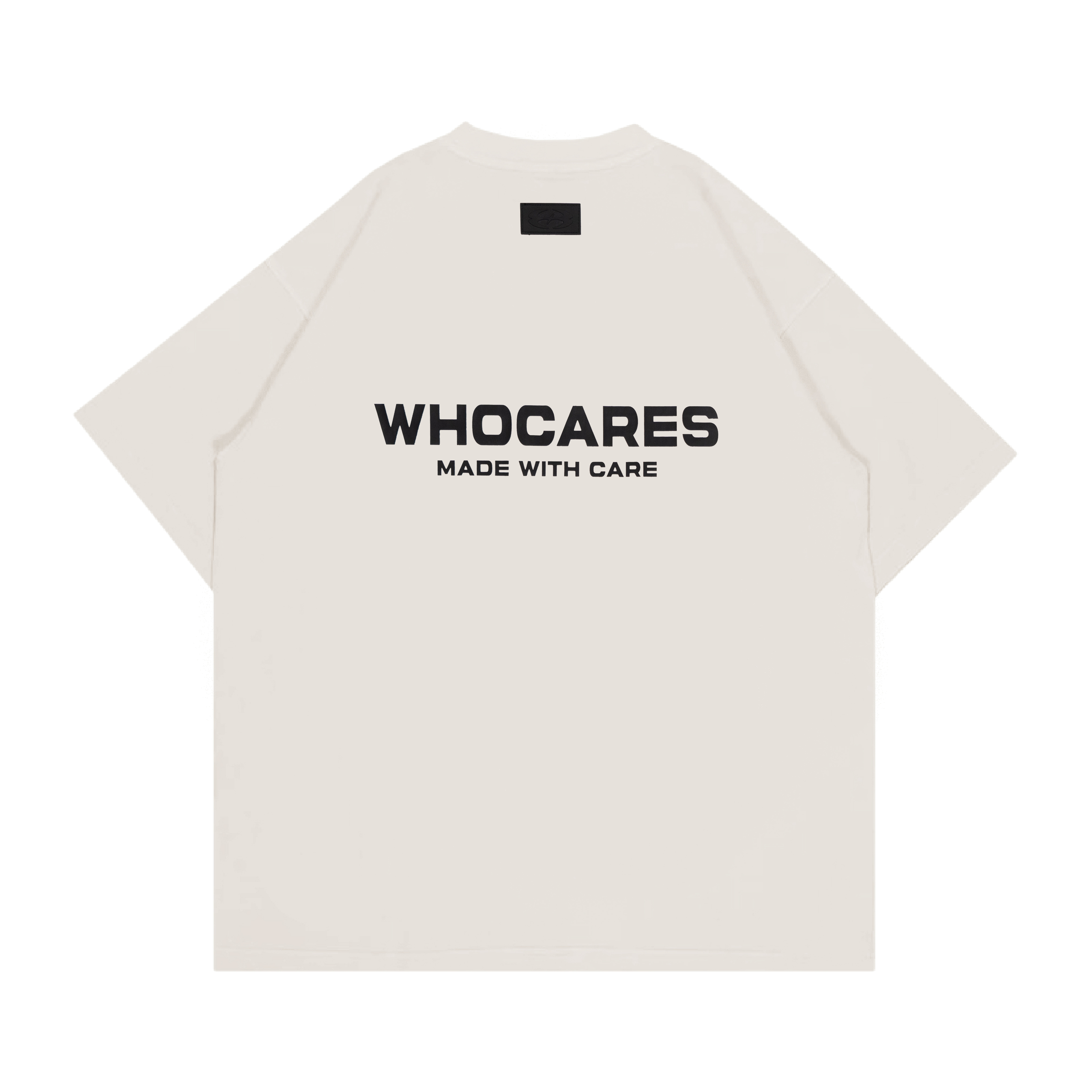 Essential Logo Tee Back_Beige