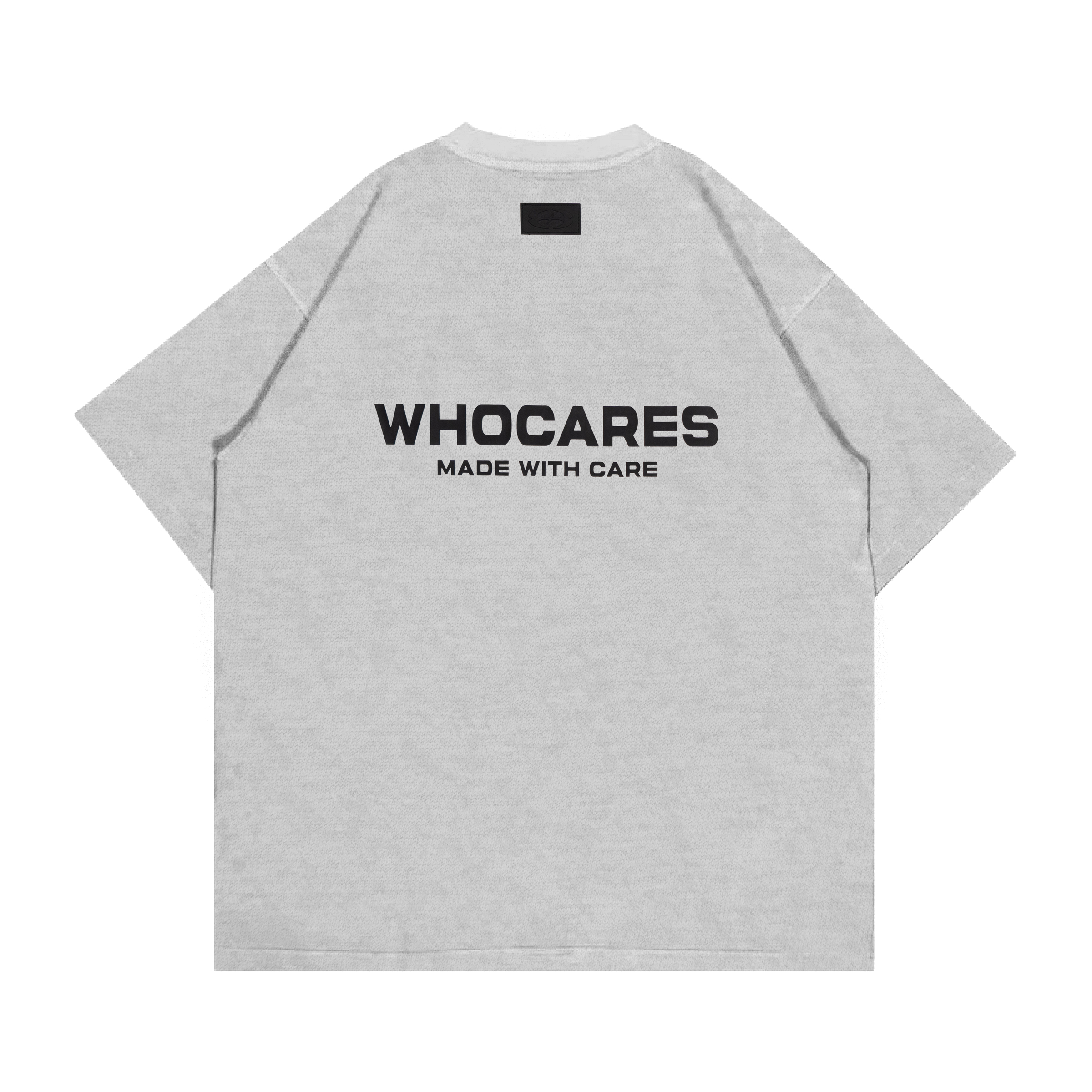 Essential Logo Tee Back_Heather Grey