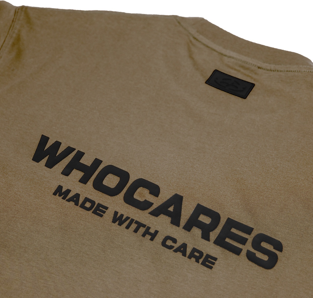 Essential Logo Tee Back_Brown Large
