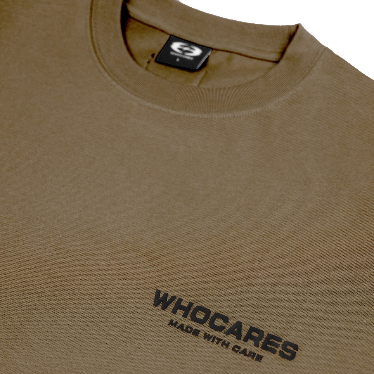 Essential Logo Tee Front_Brown Large
