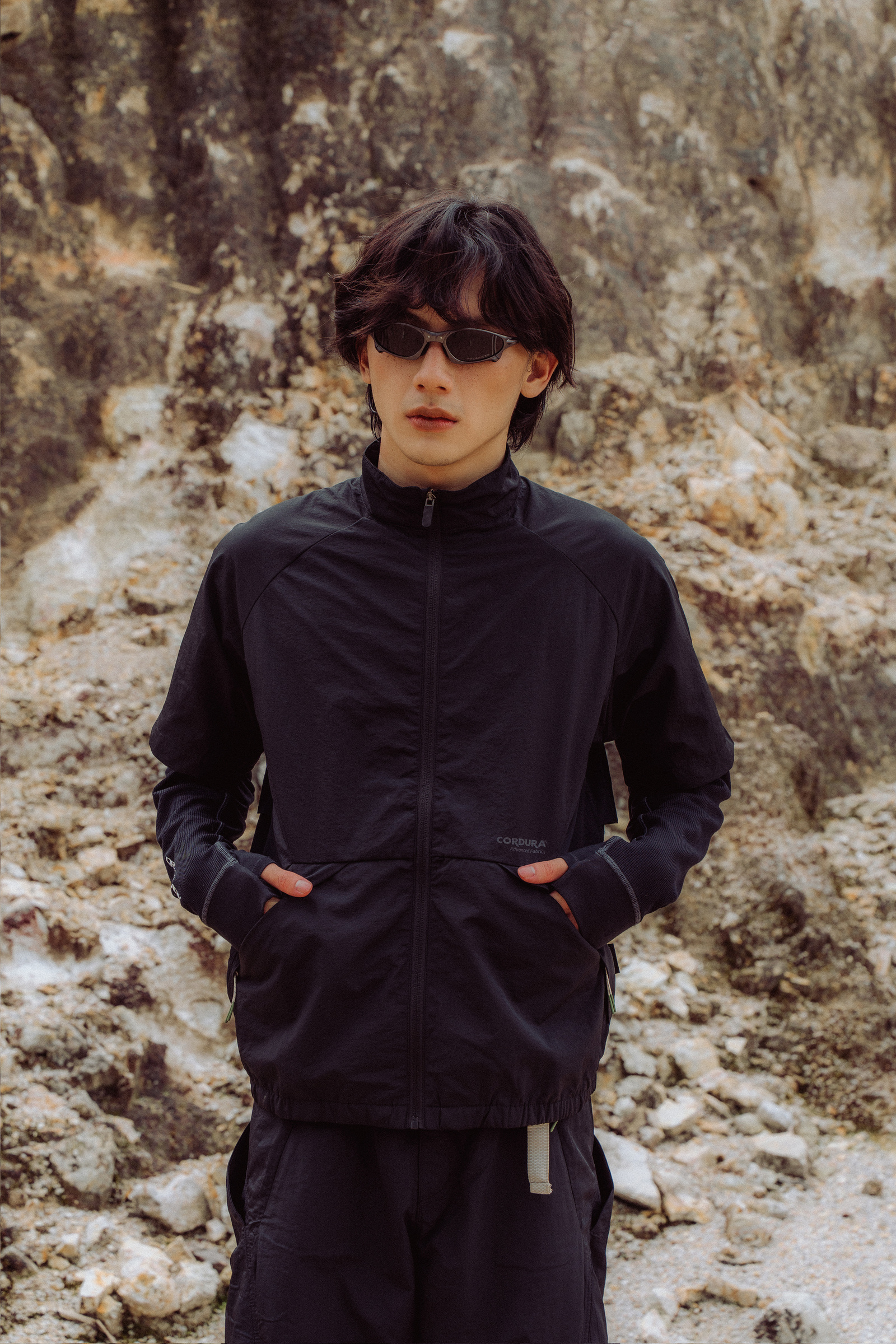 Zipper Shirt Black_3