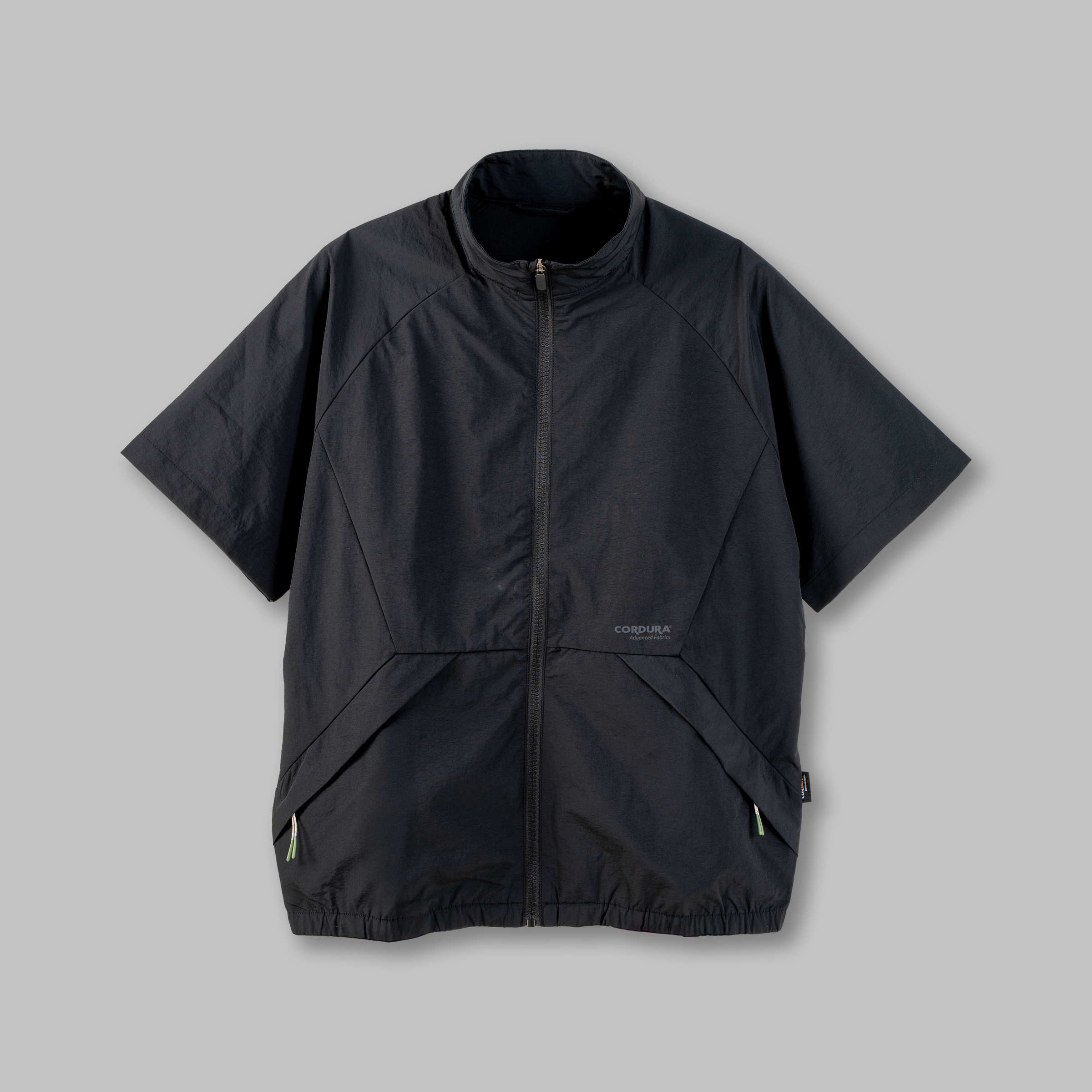 Cordura Zipper Shirt (Black} Front