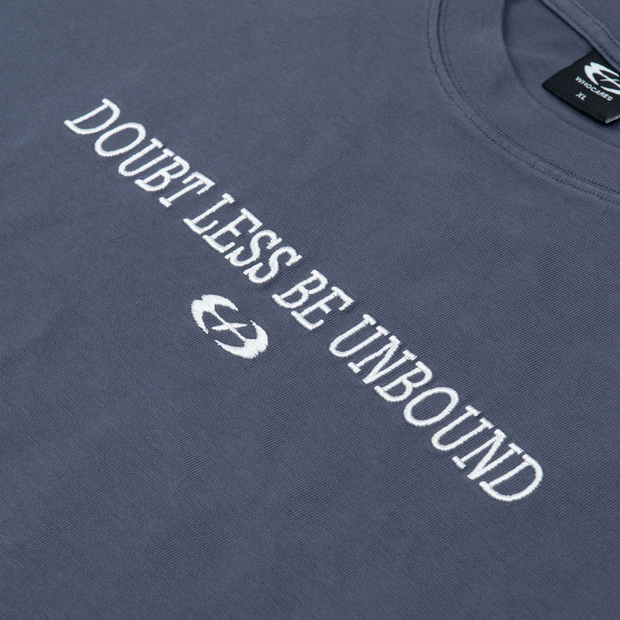 No Doubt Washed Tee (Navy)_CloseUp_4