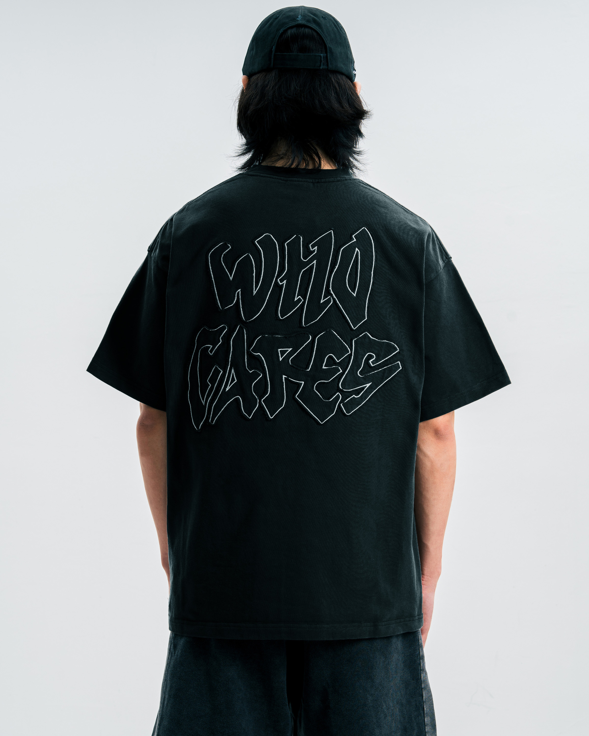  No Doubt Washed Tee (Black) Close Back