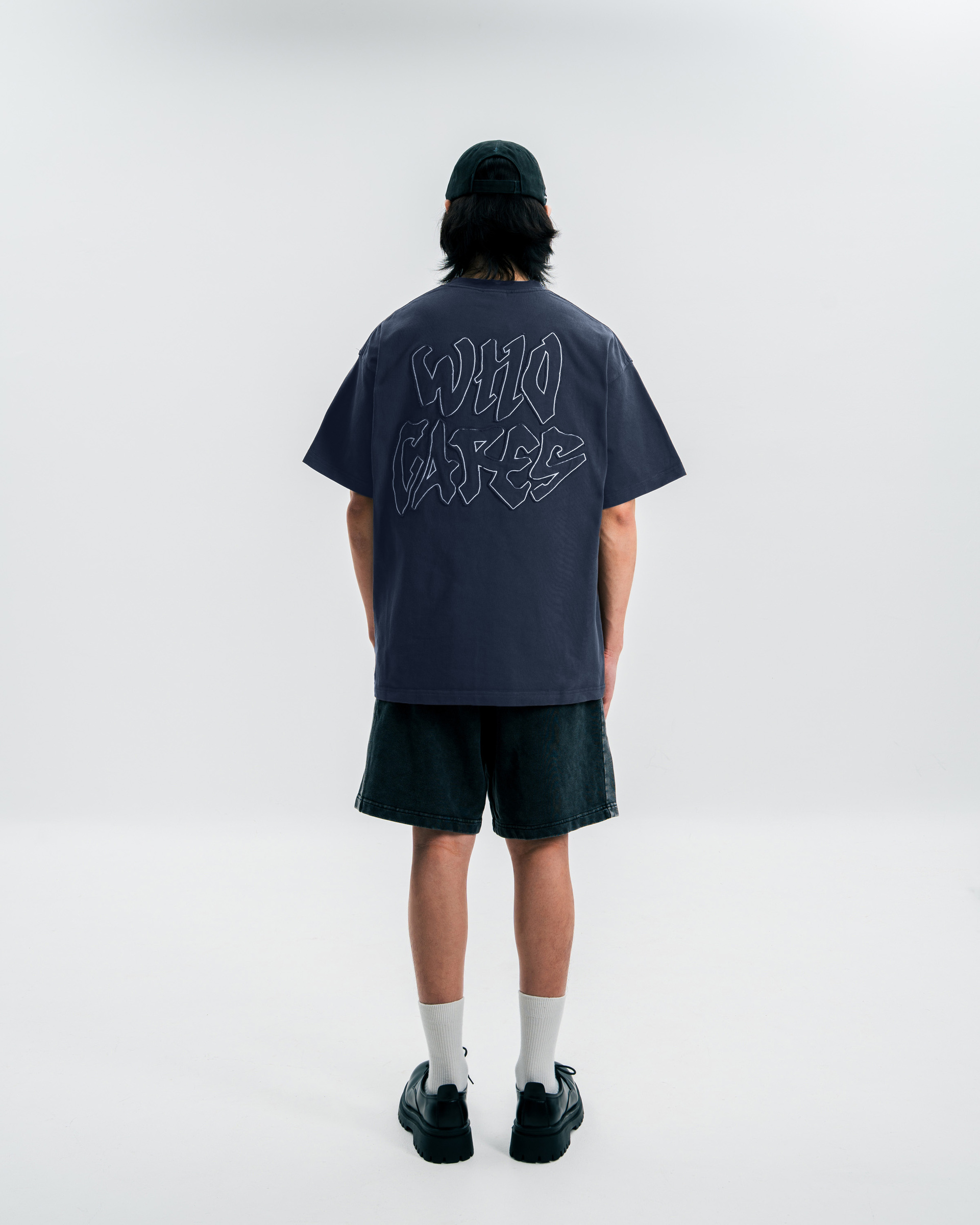  No Doubt Washed Tee (Navy) Back 