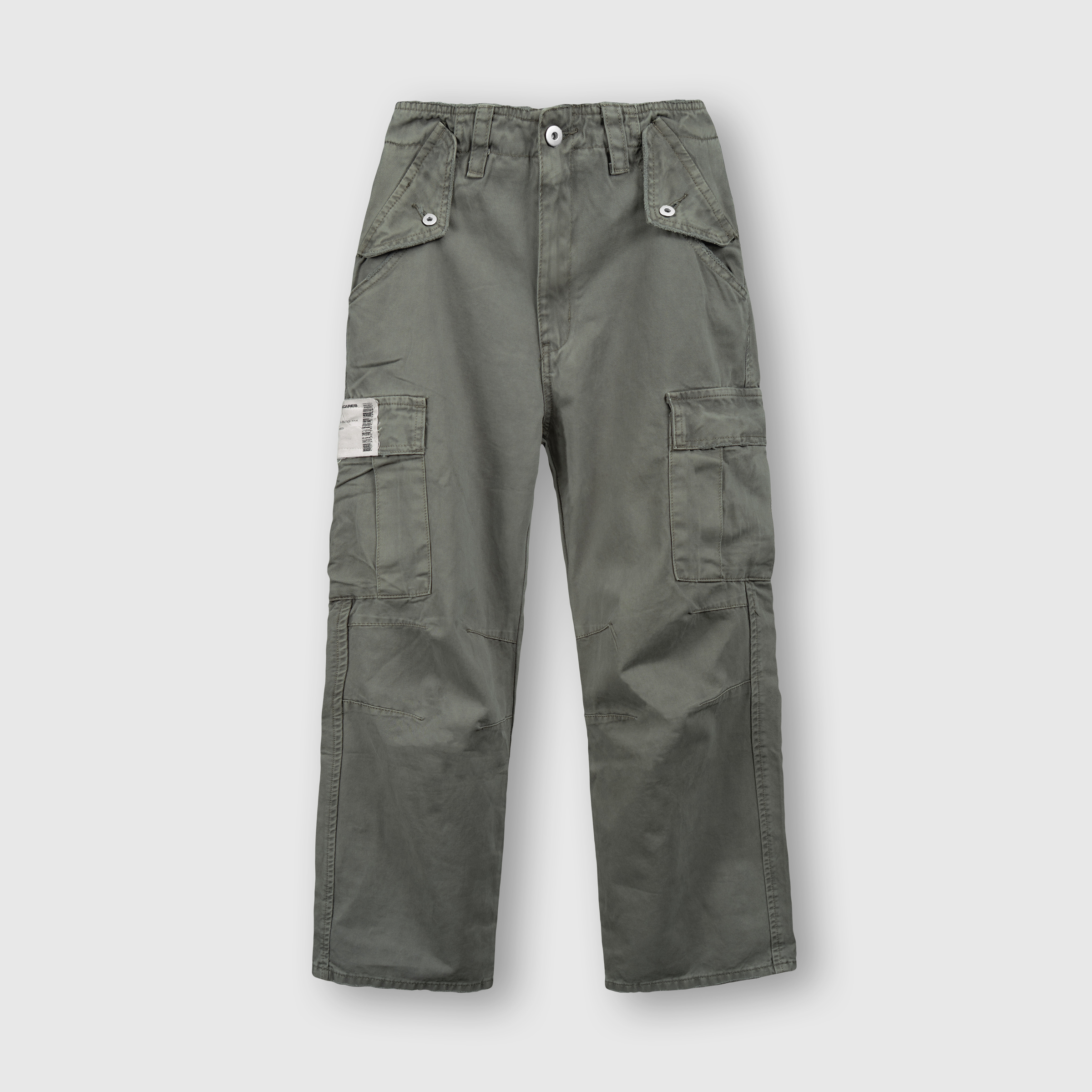 ID Patch Cargo Pants Front