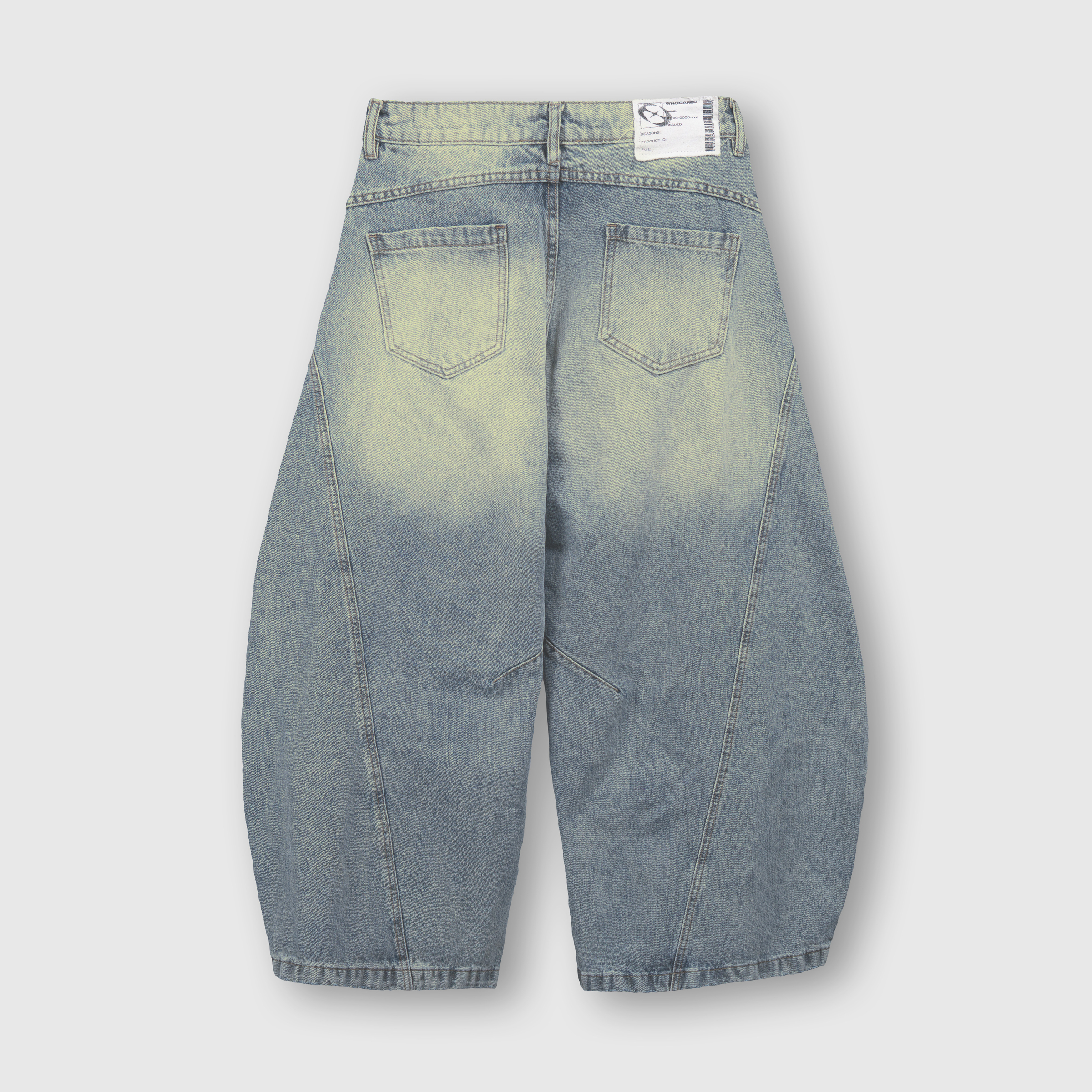 ID Patch Scimitar Jeans Back