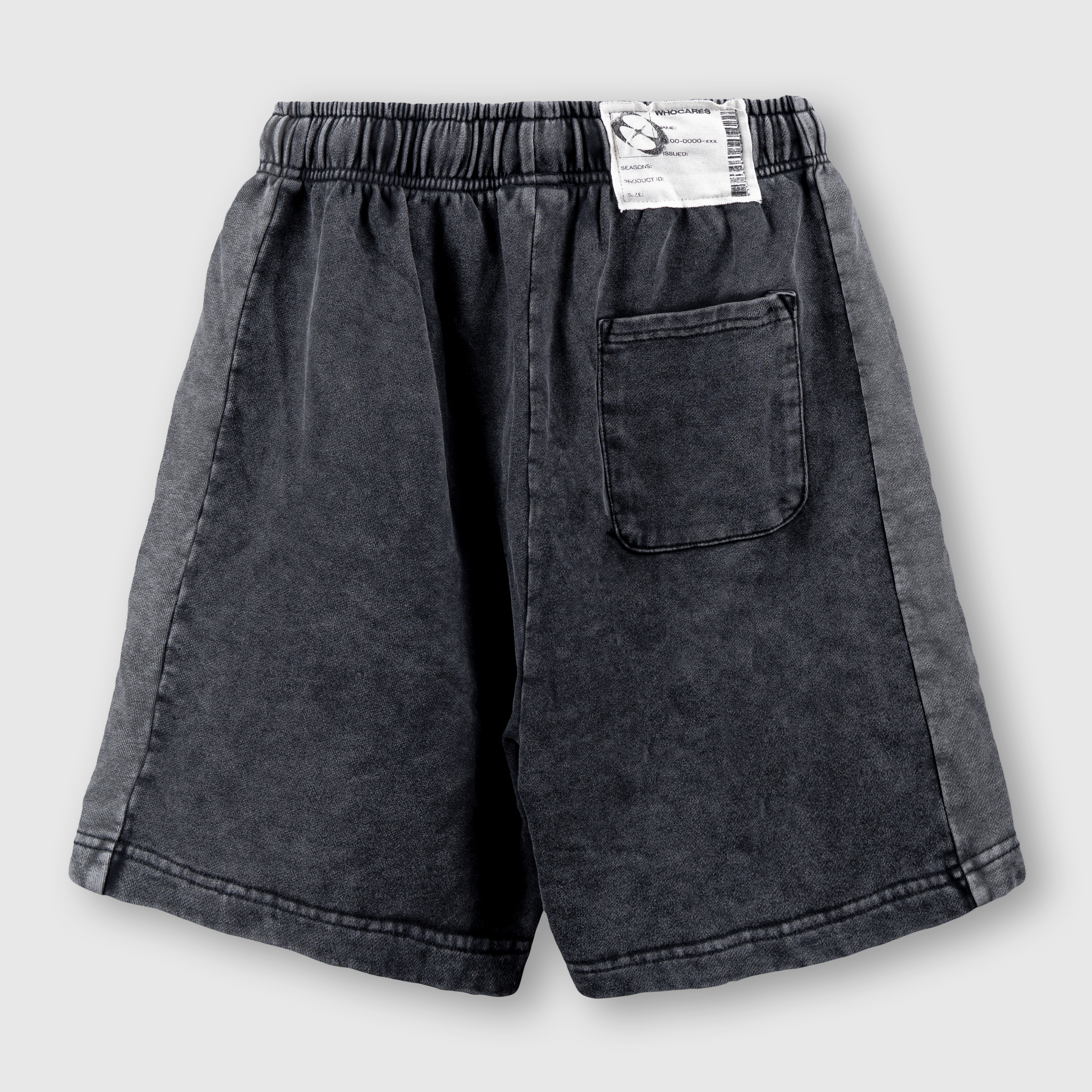ID Patch Shorts Back