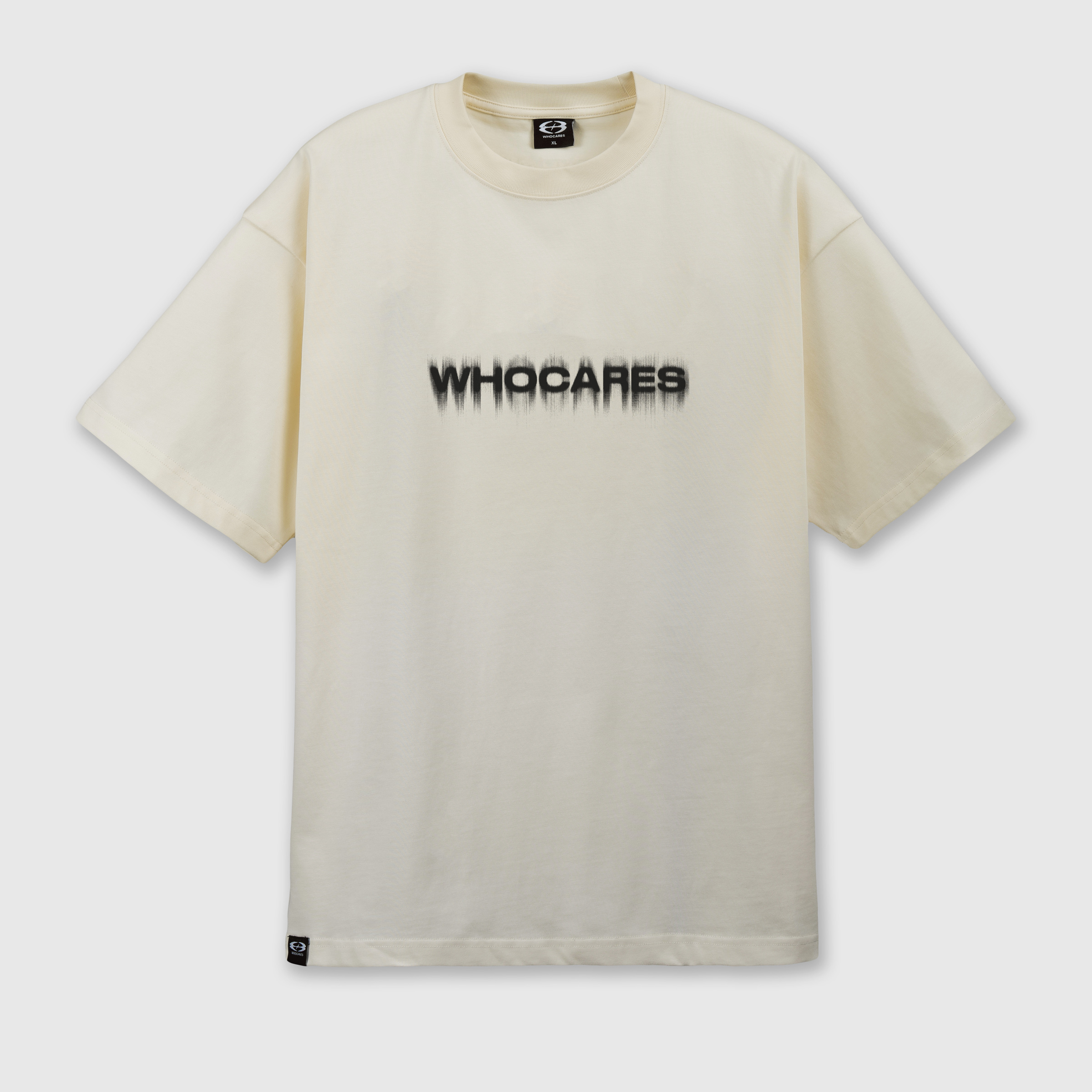 Static Motion Tee (Beige) Front