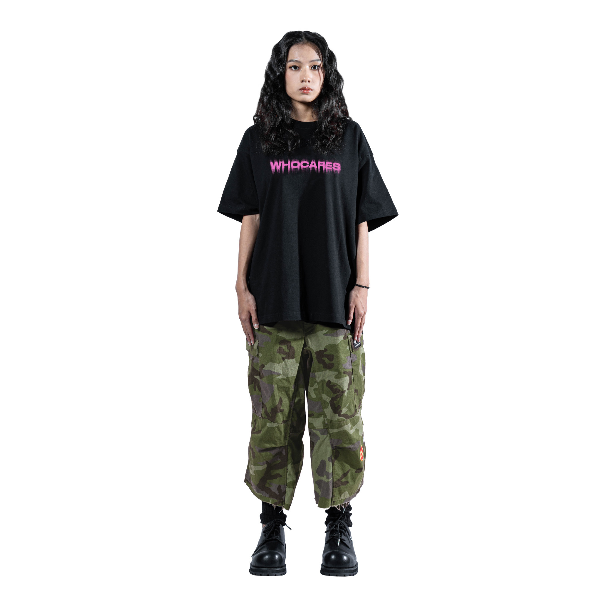Static Motion (Black Pink) Lookbook Front
