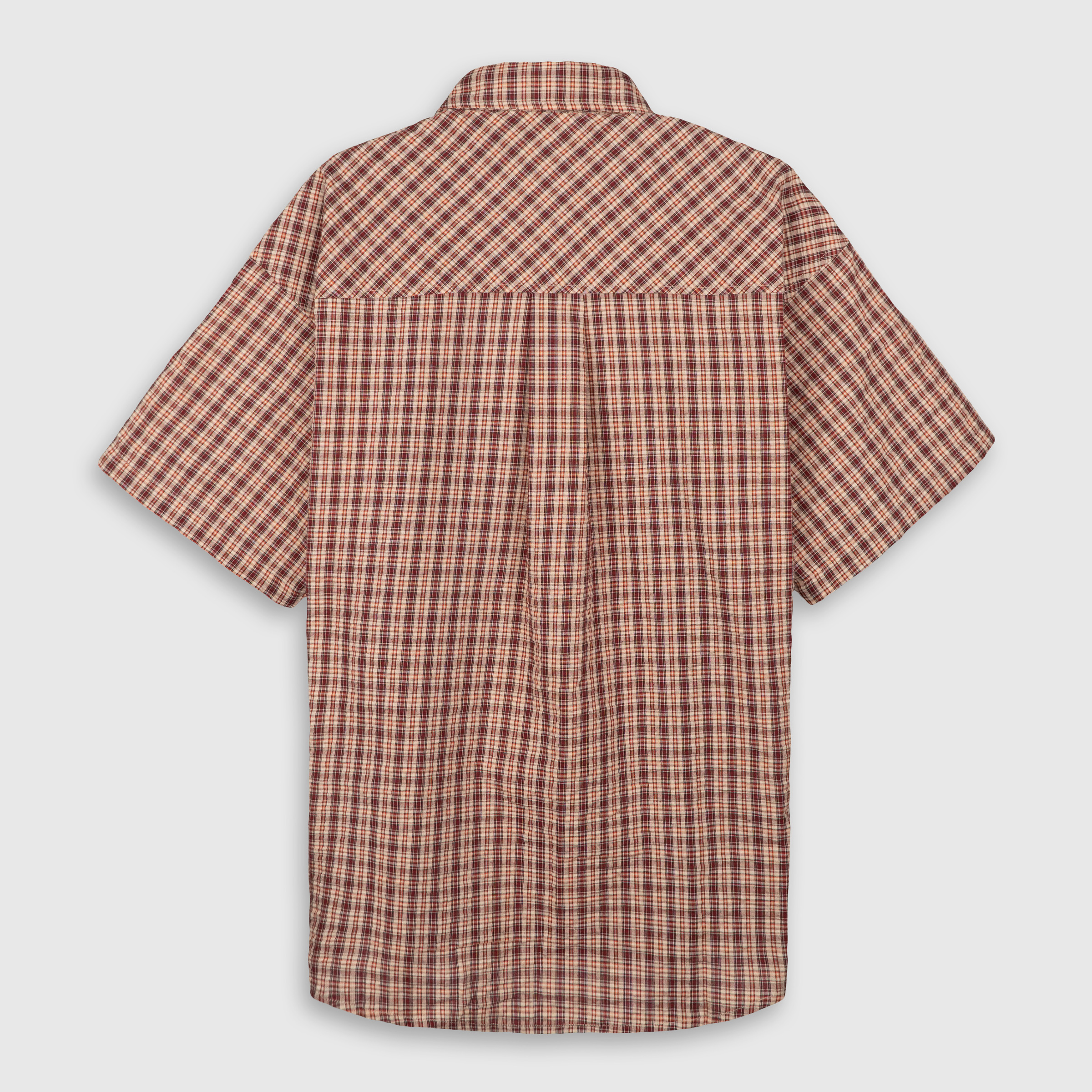 NR Checkered Shirt (Red) Back